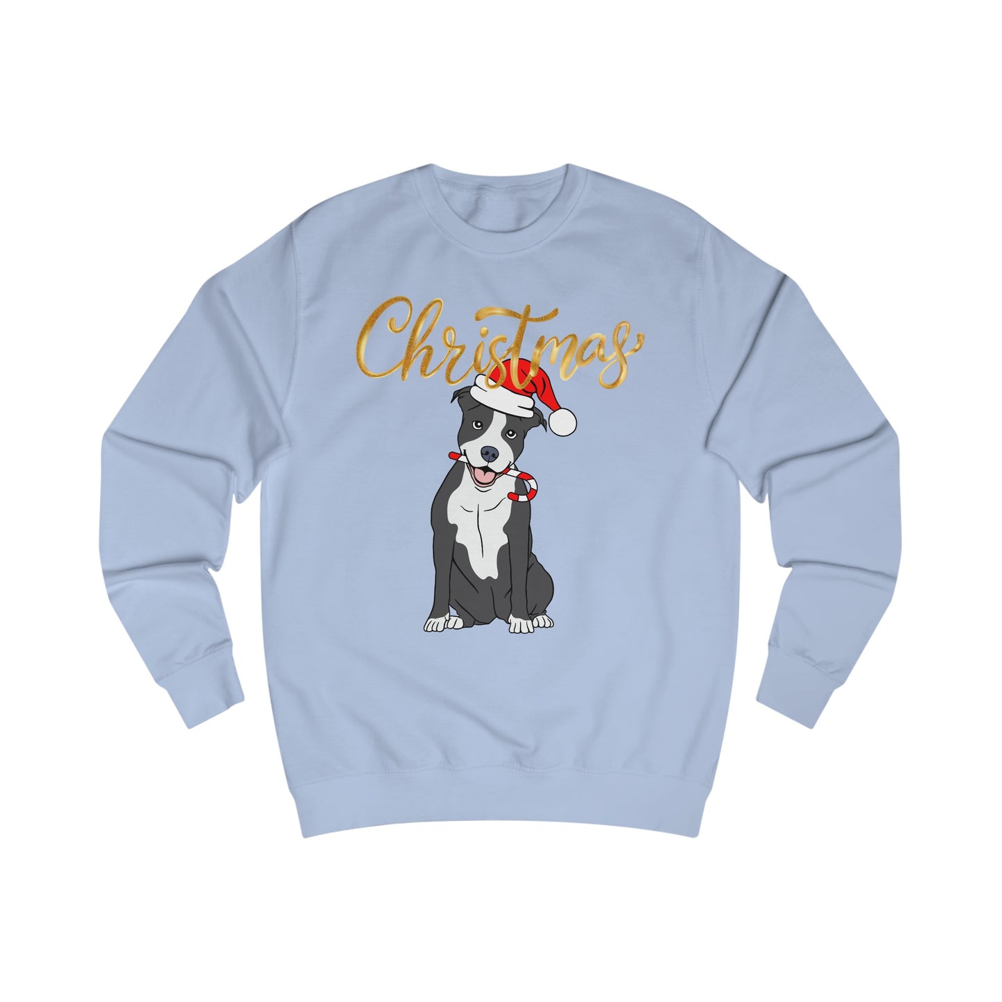 Christmas Sweatshirt for Pit Bull Lover gift for Pit Bull Mom gifts for Women's Sweatshirts for Christmas Cute Puppy Sweatshirt for Christmas gifts