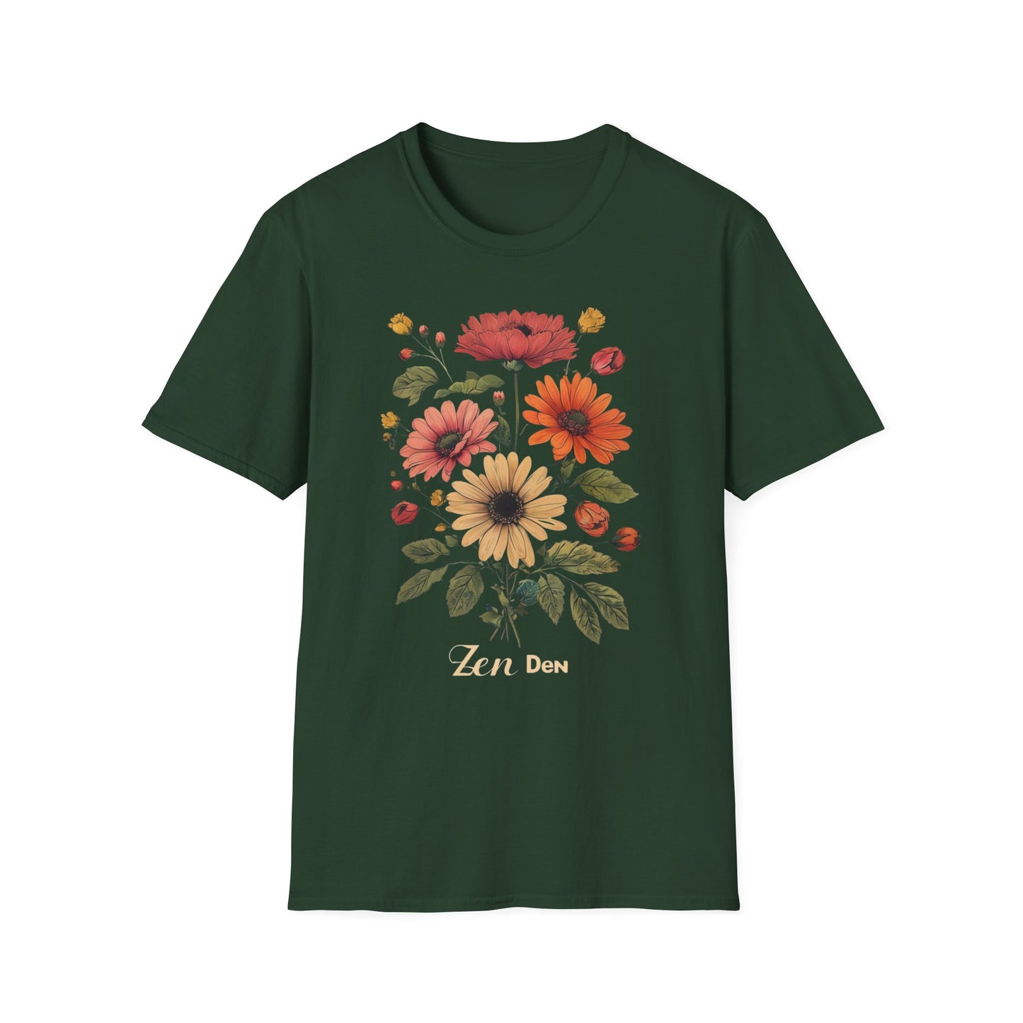 Zen Den TShirt Yoga Shirt for Yogi Lovers gifts for Yogi T-shirts for Her present for Christmas presents for Yoga Lover T Shirt for Workout