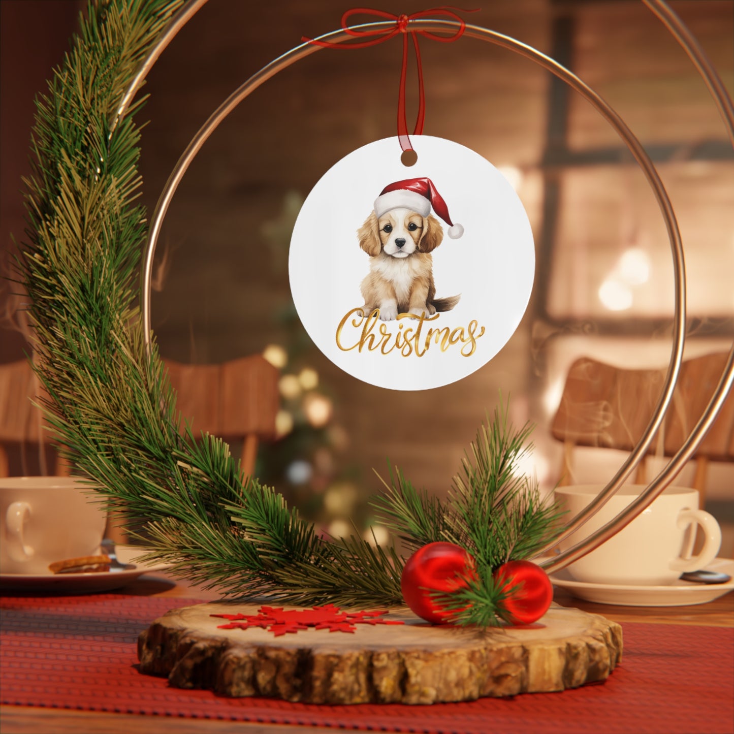 Puppy Ornament for Christmas Presents for Dog Lovers gift for Christmas Tree Ornaments for Golden Retriever Ornament for Christmas Tree