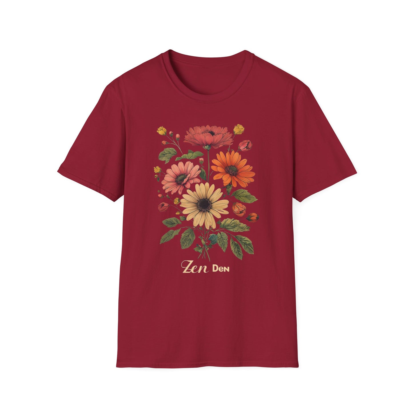 Zen Den TShirt Yoga Shirt for Yogi Lovers gifts for Yogi T-shirts for Her present for Christmas presents for Yoga Lover T Shirt for Workout