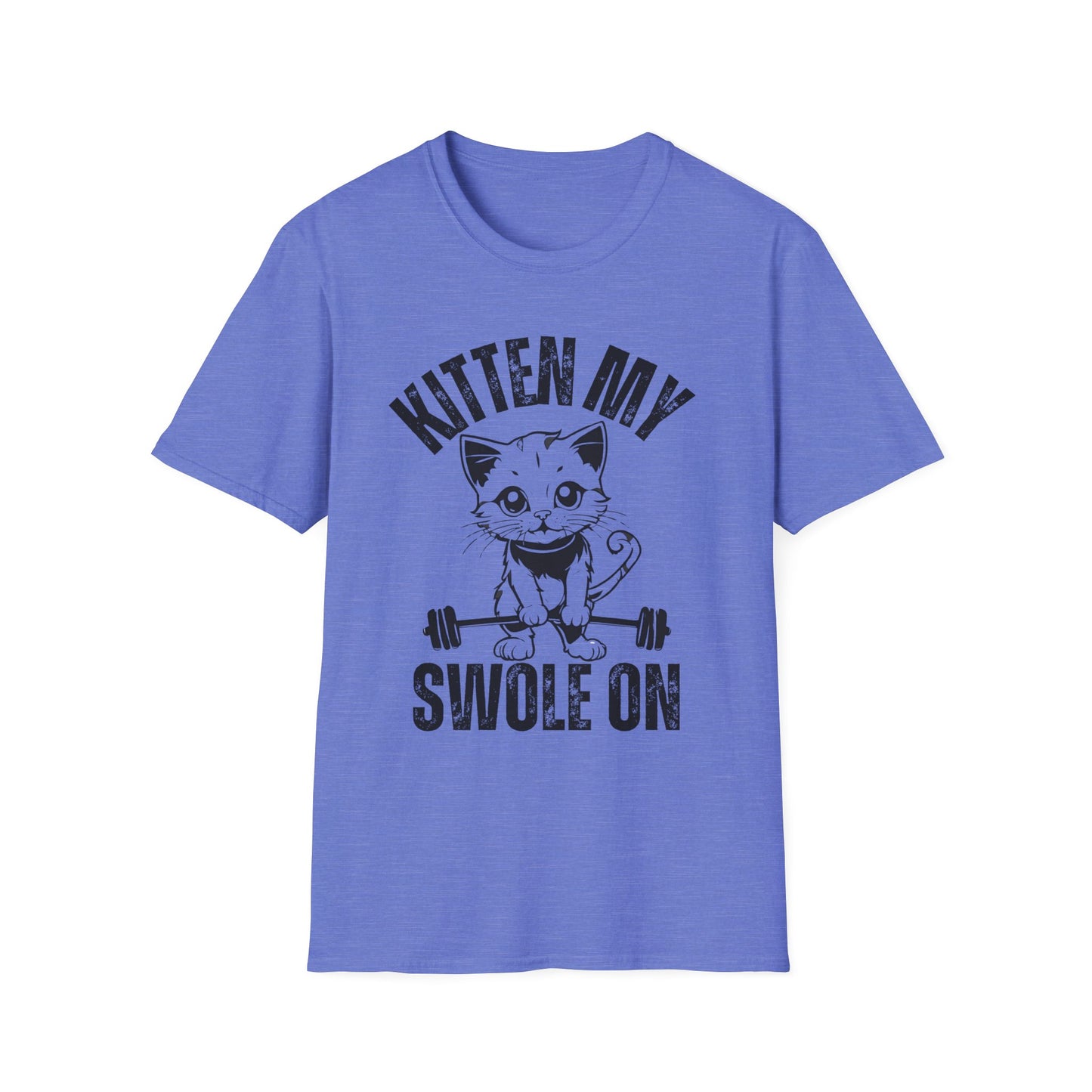 Kitten My Swole On T-shirt Cute Cat Gym Shirt for Cat Lover gift for Gym Top, Kitten My Swole On T-shirt Funny cats lifting weights