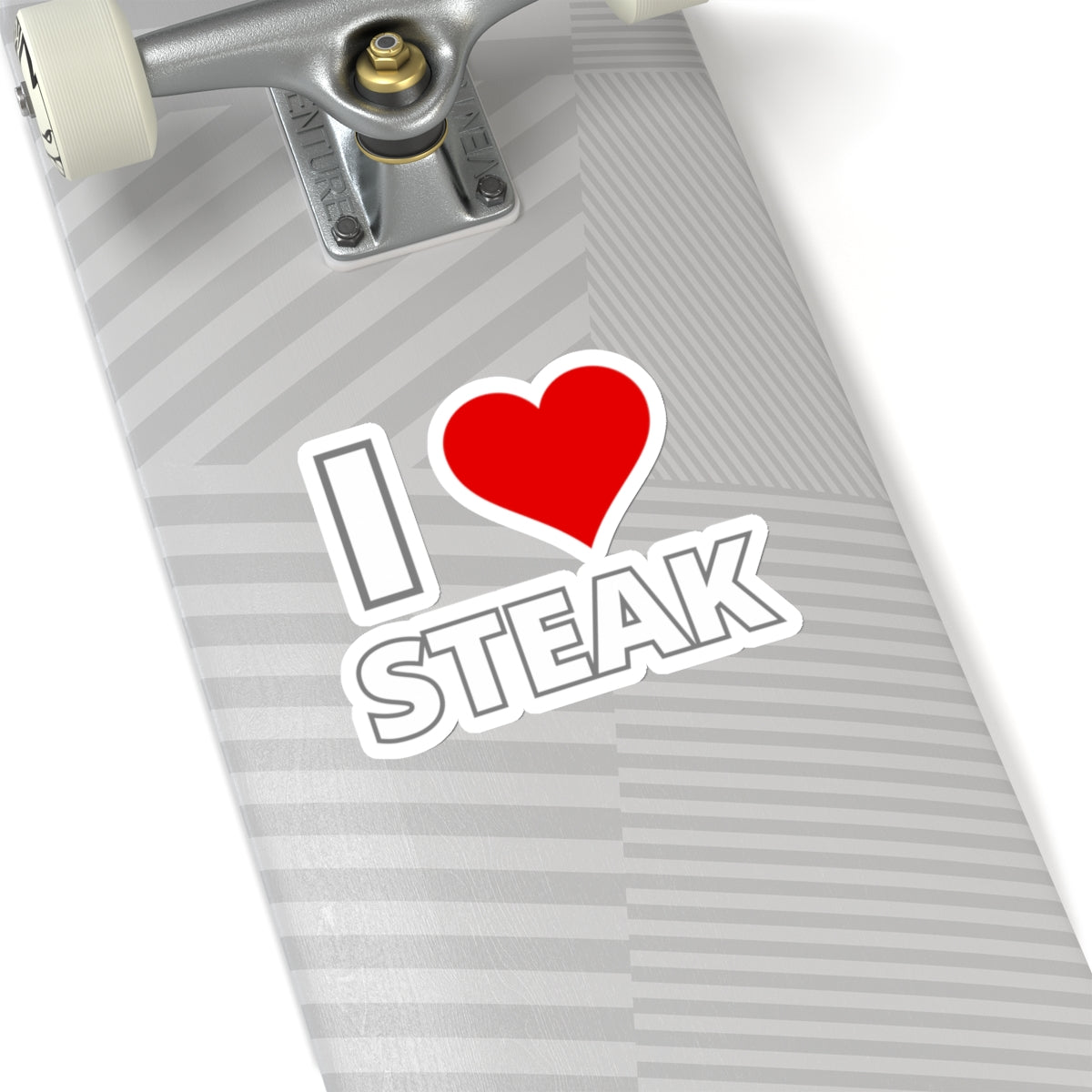 I LOVE STEAK Sticker for Steak Lover Gift for Meat Lover gifts for Carnivore Diet Present I Heart Steak Decal Sticker for Chef gift