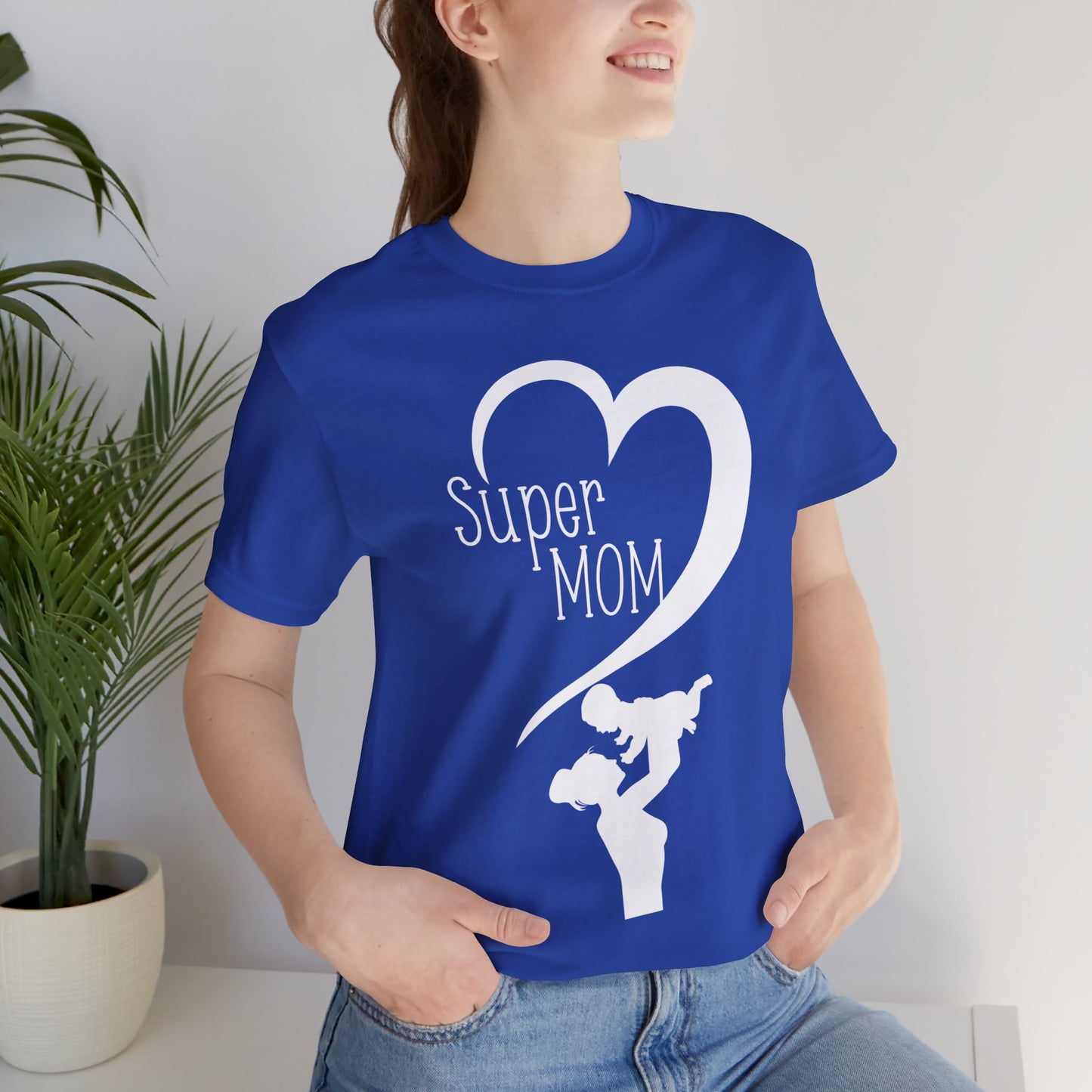 Super Mom T Shirt Cute Moms T-shirts for Mom gifts for Mothers Day gift for Her Cute Momma Shirts Mommy T Shirts Mom and Child