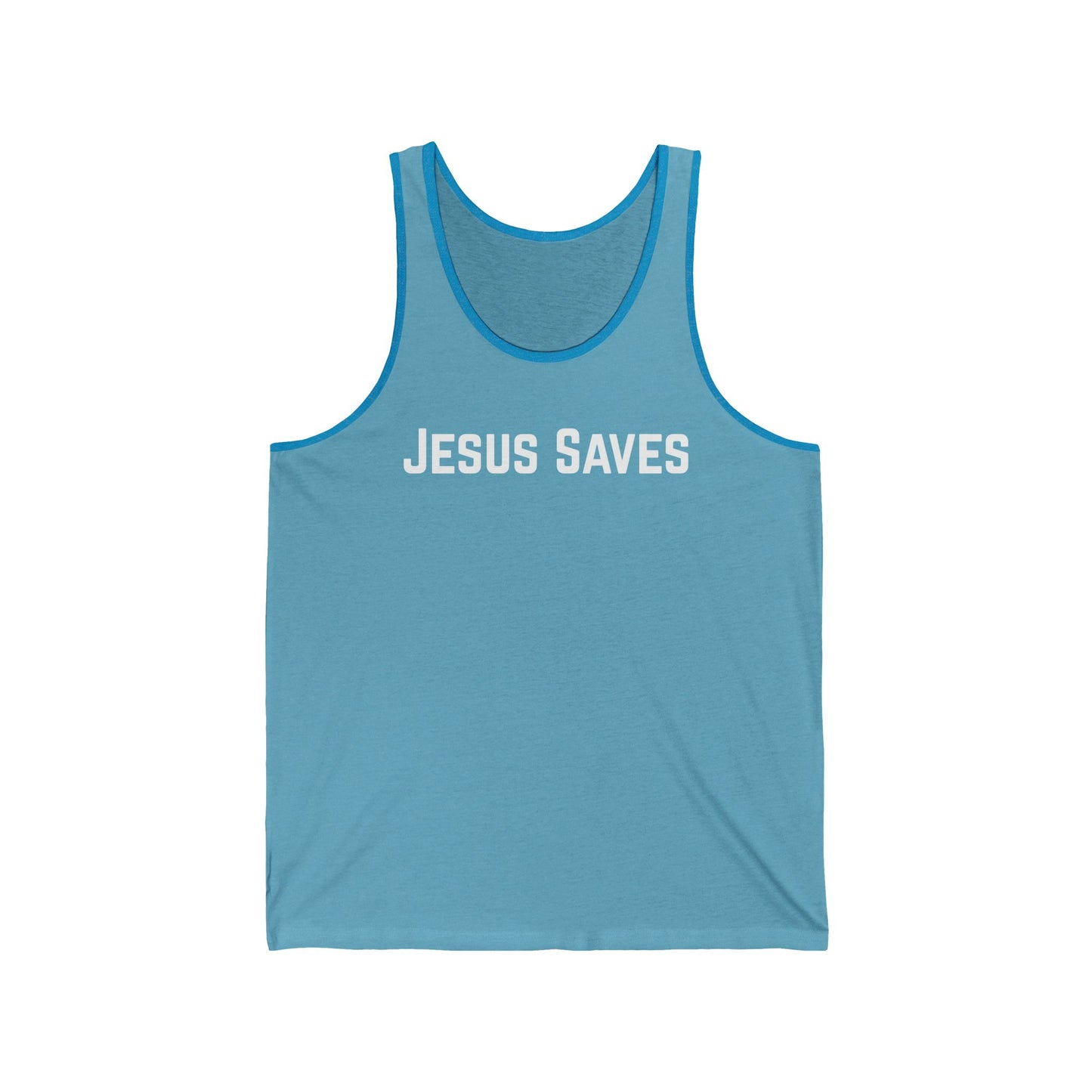 Religious Tank Top, Jesus Saves Tank Top for Christian gift ideas for Christian Workout Shirt Sleeveless Tee Muscle Tank Christian Clothing