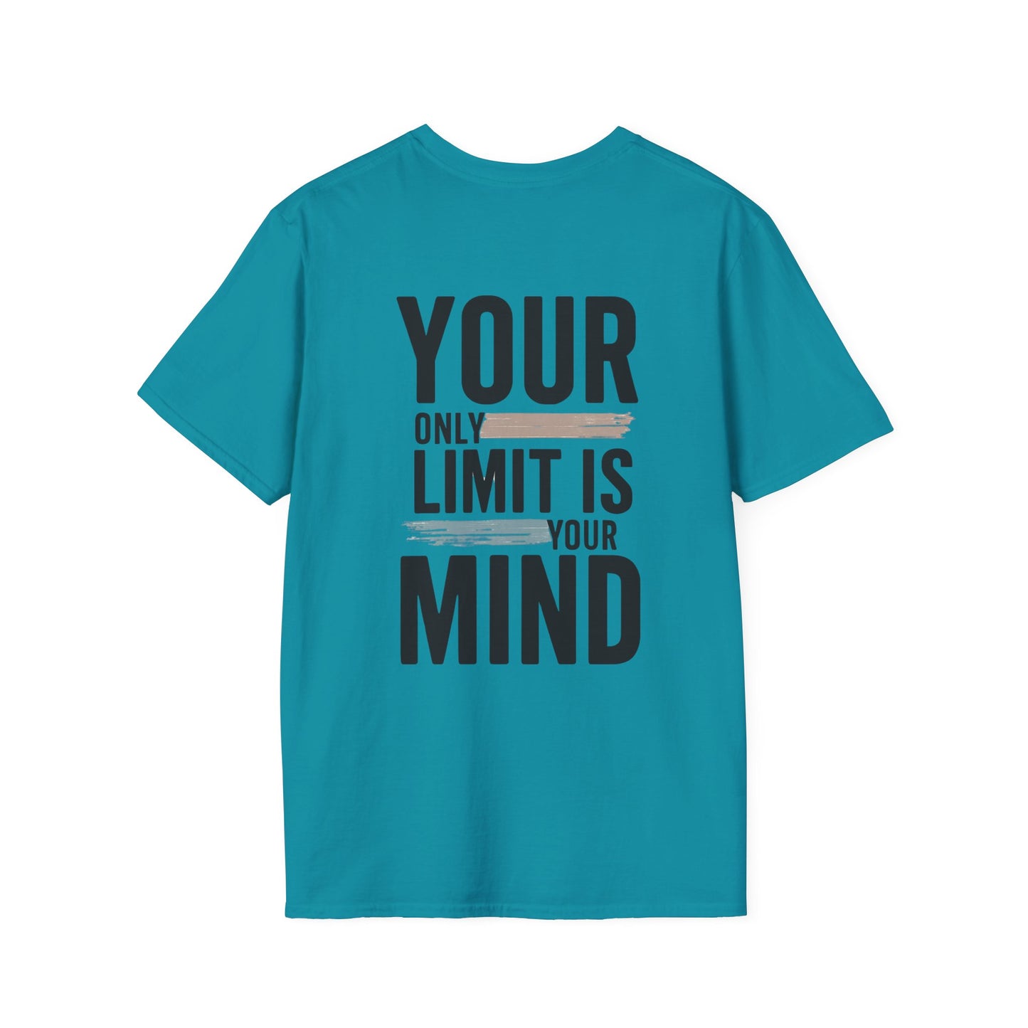 Motivational Unisex Softstyle T-Shirt, Inspirational Tee, Positive Quote Shirt, Mindful Clothing, Graphic Tee for Men and Women
