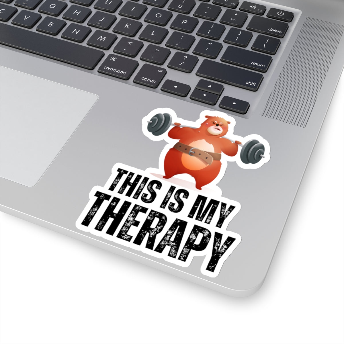 Funny Weightlifting Sticker for Gym Lover gift for Fitness Lover gift for Powerlifting Sticker THIS is my THERAPY Sticker