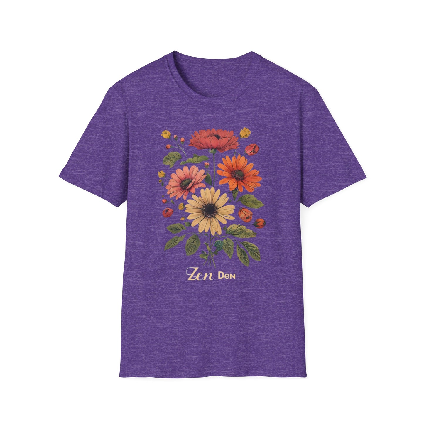 Zen Den TShirt Yoga Shirt for Yogi Lovers gifts for Yogi T-shirts for Her present for Christmas presents for Yoga Lover T Shirt for Workout