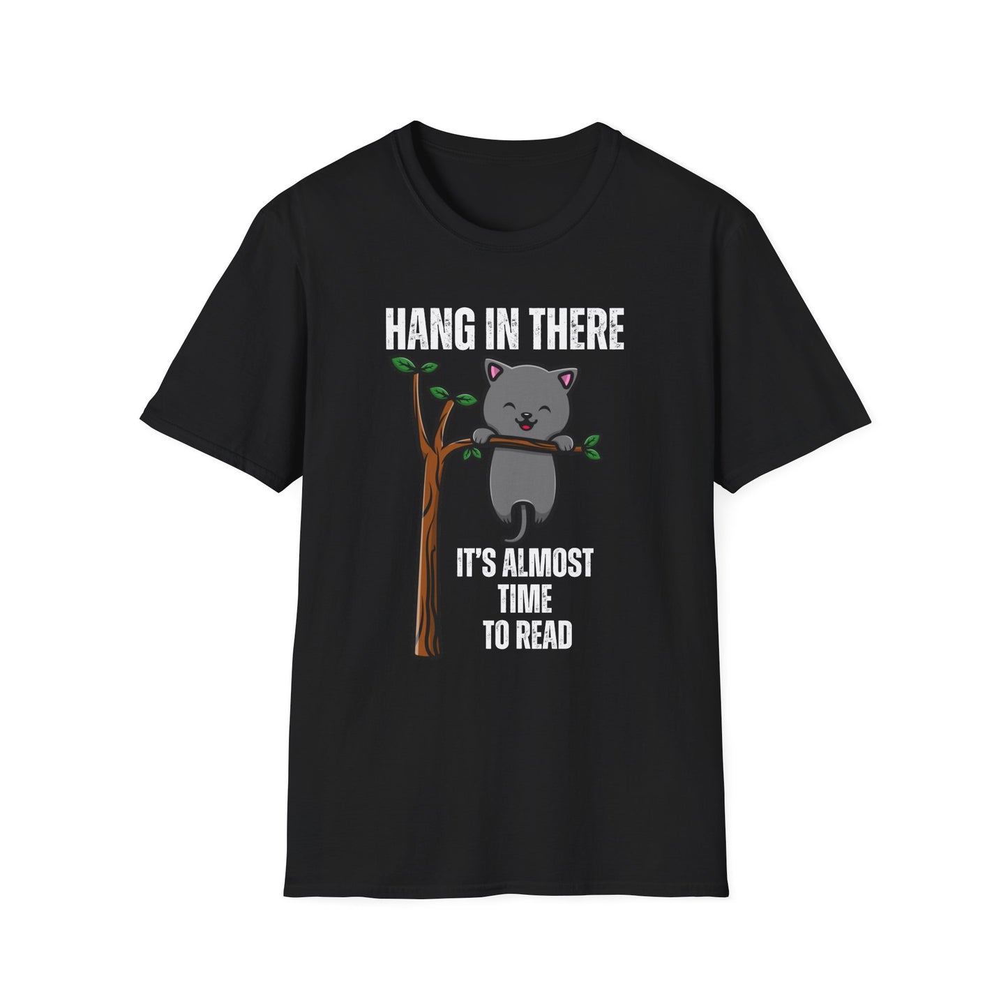 Hang in There Shirt It's Almost Time to Read Tshirt for Reading gift ideas for Book Lovers gift Bookish T Shirts Reading T-shirt Book Lover