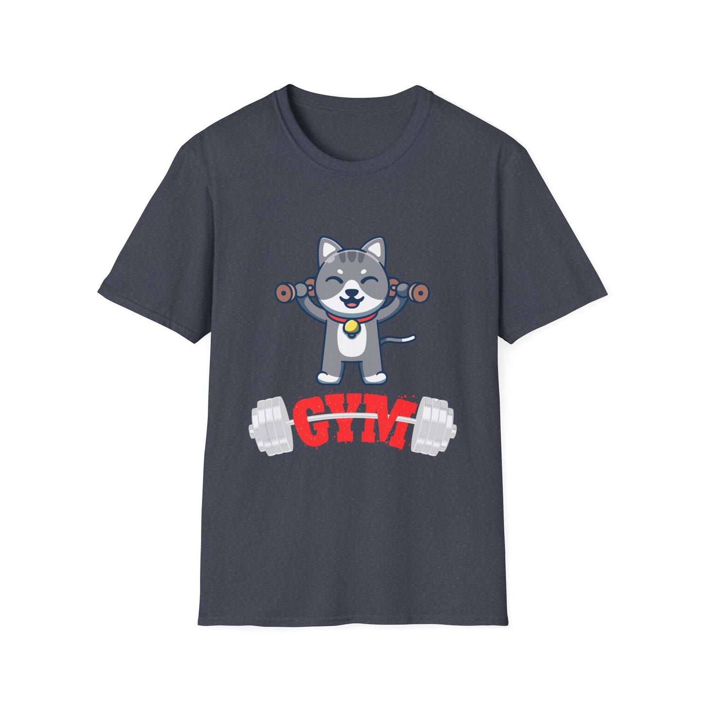 Funny Cat Workout T-shirt for Cat Love gift for Gym Lover Shirt CAT Lifting Weights Shirt for Weightlifting Lover Gift