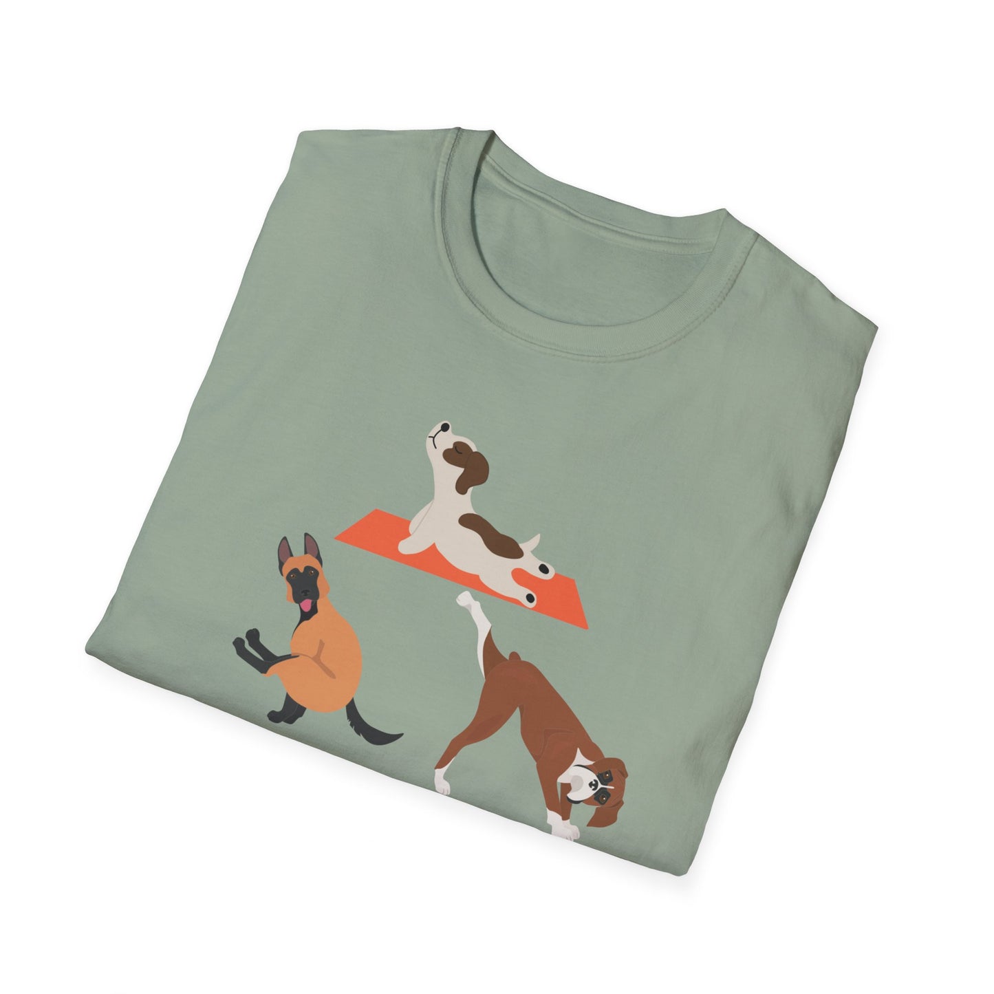 Yoga Dogs T-shirt Dog Yoga Shirt Funny Dog T-shirt for Dog Lover gift for Yoga Lover Gift Funny Yoga T Shirt Cute Dogs Doing Yoga Shirt