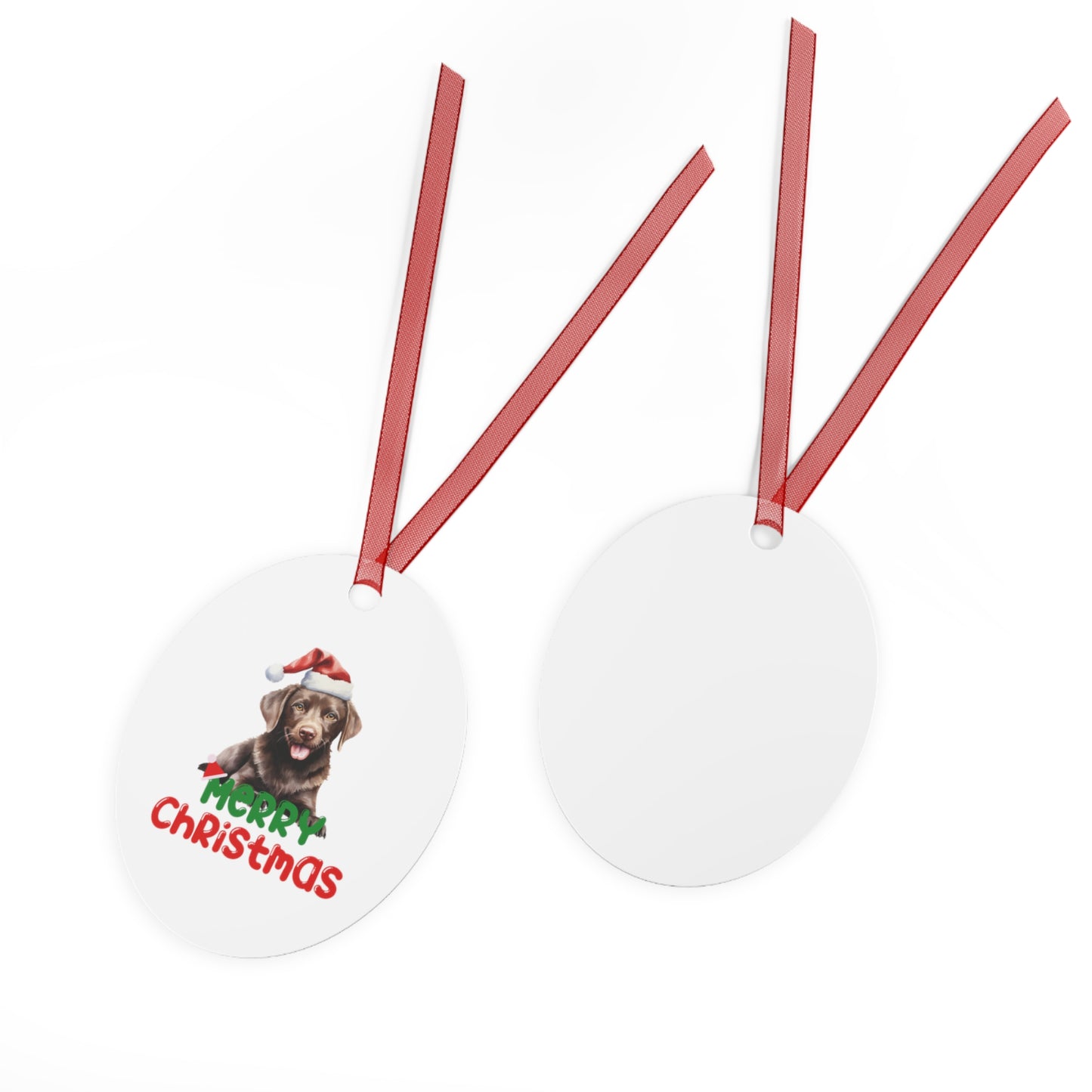 Dog Christmas Ornaments for Chocolate Lab Ornament for Labrador Retriever Ornament for Brown Lab gifts for Lab Mom gifts for Christmas