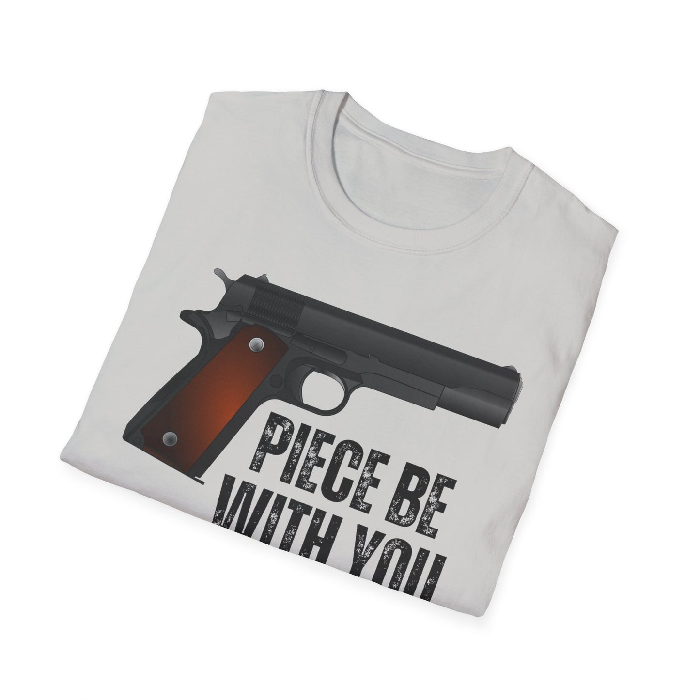 Piece Be With You T-shirts Pistol T Shirt - Funny Shirt for Gun Enthusiast gift for Gun Lover gift for Pro Gun T-shirt for Him - Gifts for Dad - Gift for Him