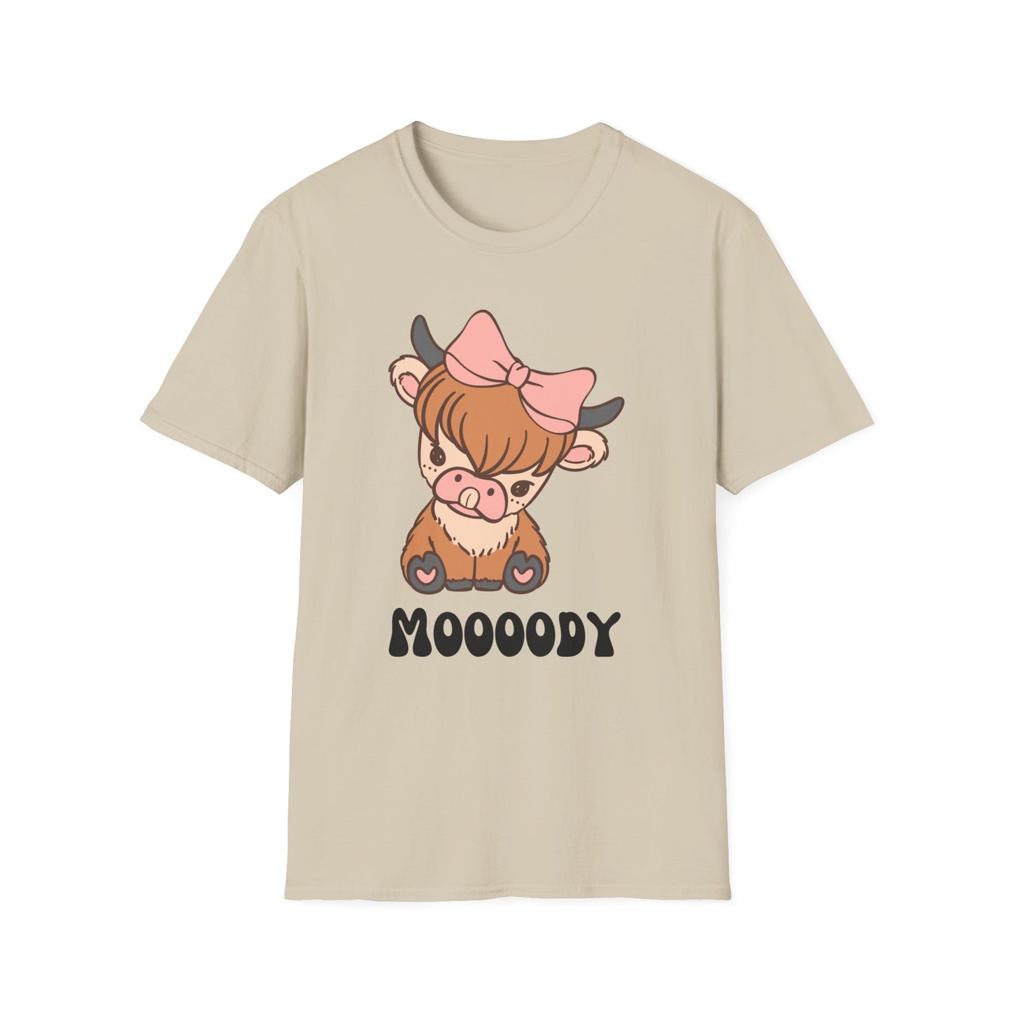 Highland Cow Shirt Funny Moody Cow Themed Shirts for Cow Lover gifts for Farmer gift Funny Cow T-shirt for Cow Theme T Shirt