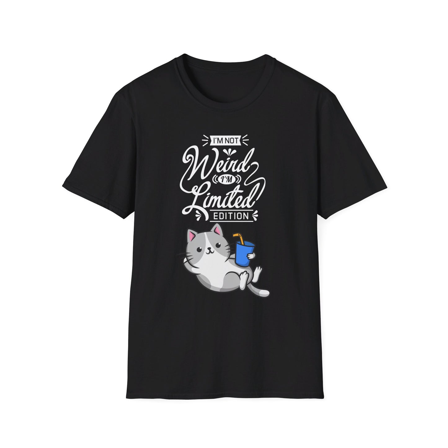 Funny Cat TShirt for cat Mom gifts for Cat Lover T Shirts for Kitty gifts for Womens Cat T-shirt I'm Not Weird I'm Limited Edition Shirts