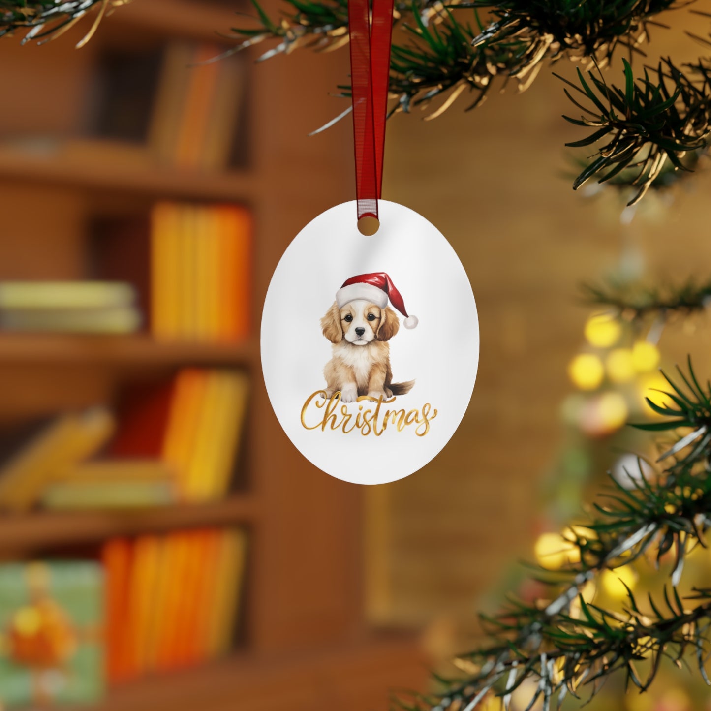 Puppy Ornament for Christmas Presents for Dog Lovers gift for Christmas Tree Ornaments for Golden Retriever Ornament for Christmas Tree