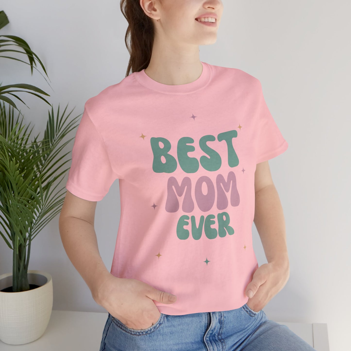 Best Mom Ever Shirt Groovy Funky T-shirts for Mom gifts for Mothers Day gift for Her Cute Momma Shirts Mommy T Shirts