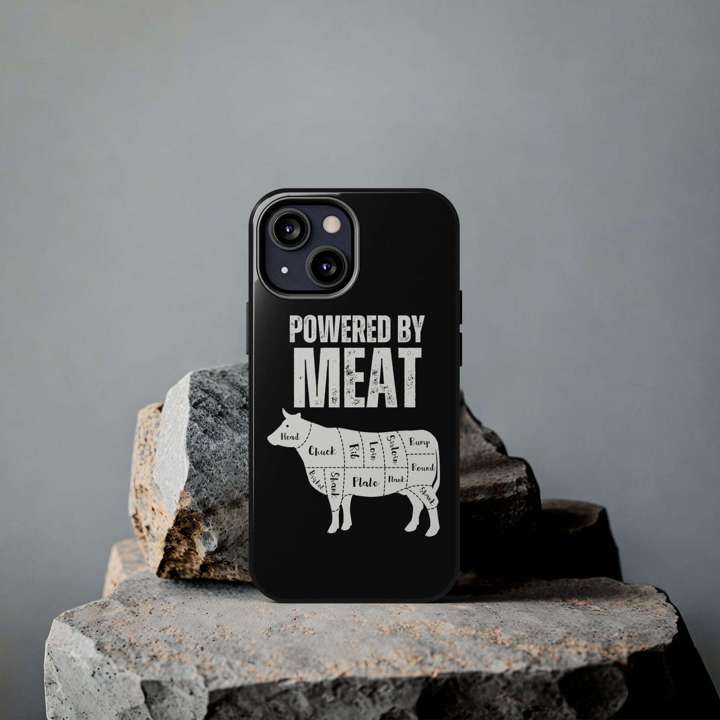 Funny iPhone case for Carnivore gift for Meat Lover gift for BBQ Lover gift for Grilling Grill Master iPhone protective case