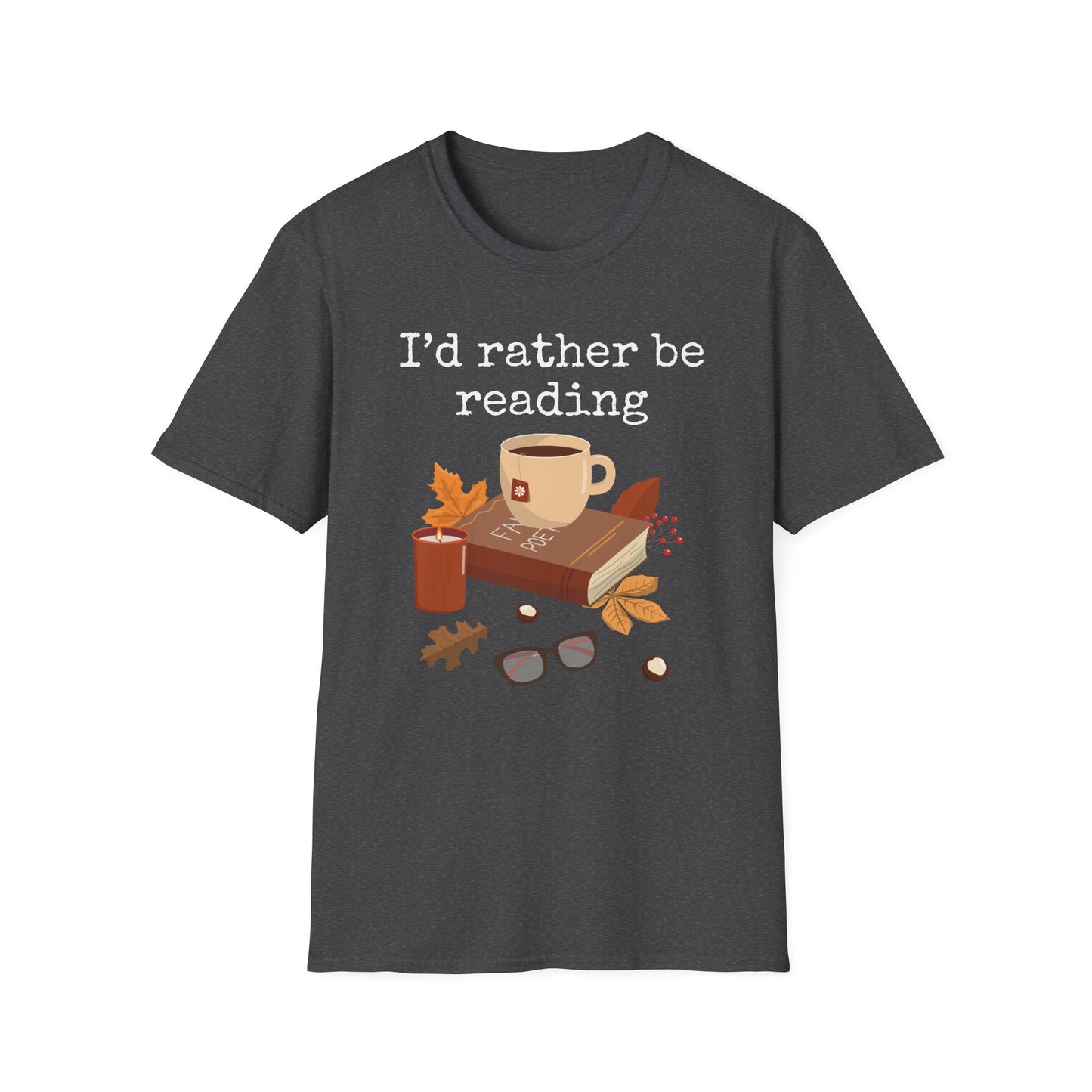 Fall Reading Shirt for Book Lovers gifts for Book T-shirt Bookish Tshirts Bookworm TShirt for Fall Season T-shirts for Fall Lover gift ideas