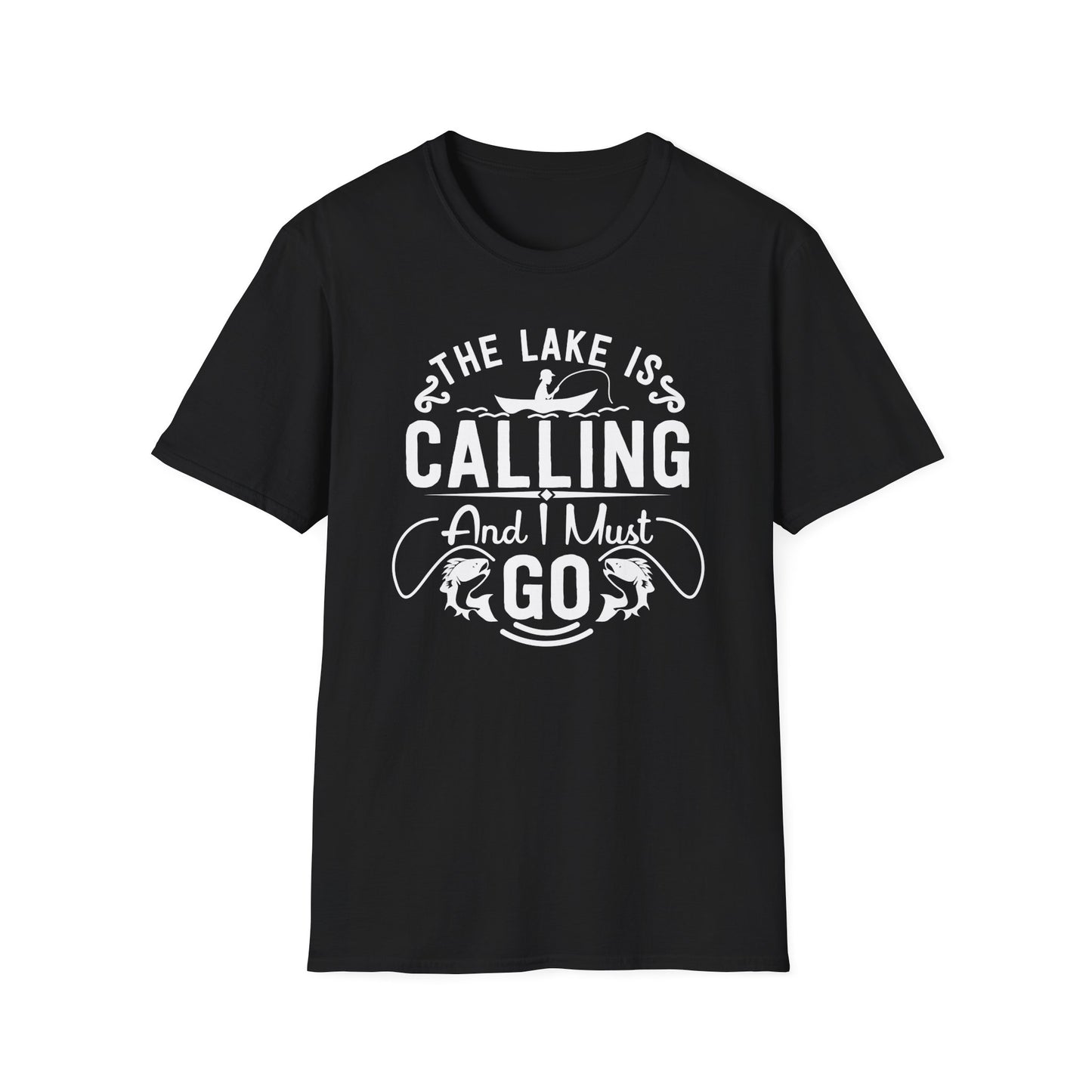 Fishing Shirt for Hunting gifts for Christmas present for Hunter gift Hunting T Shirt Fisher T-shirts for Fishing gifts The Lake is Calling