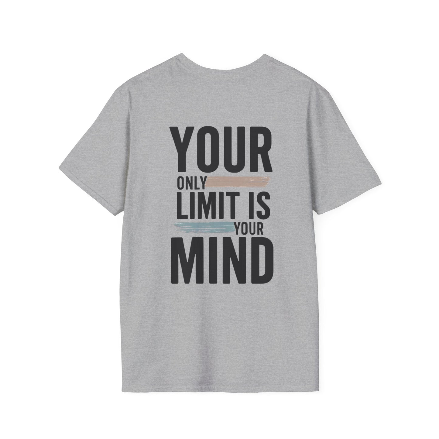 Motivational Unisex Softstyle T-Shirt, Inspirational Tee, Positive Quote Shirt, Mindful Clothing, Graphic Tee for Men and Women