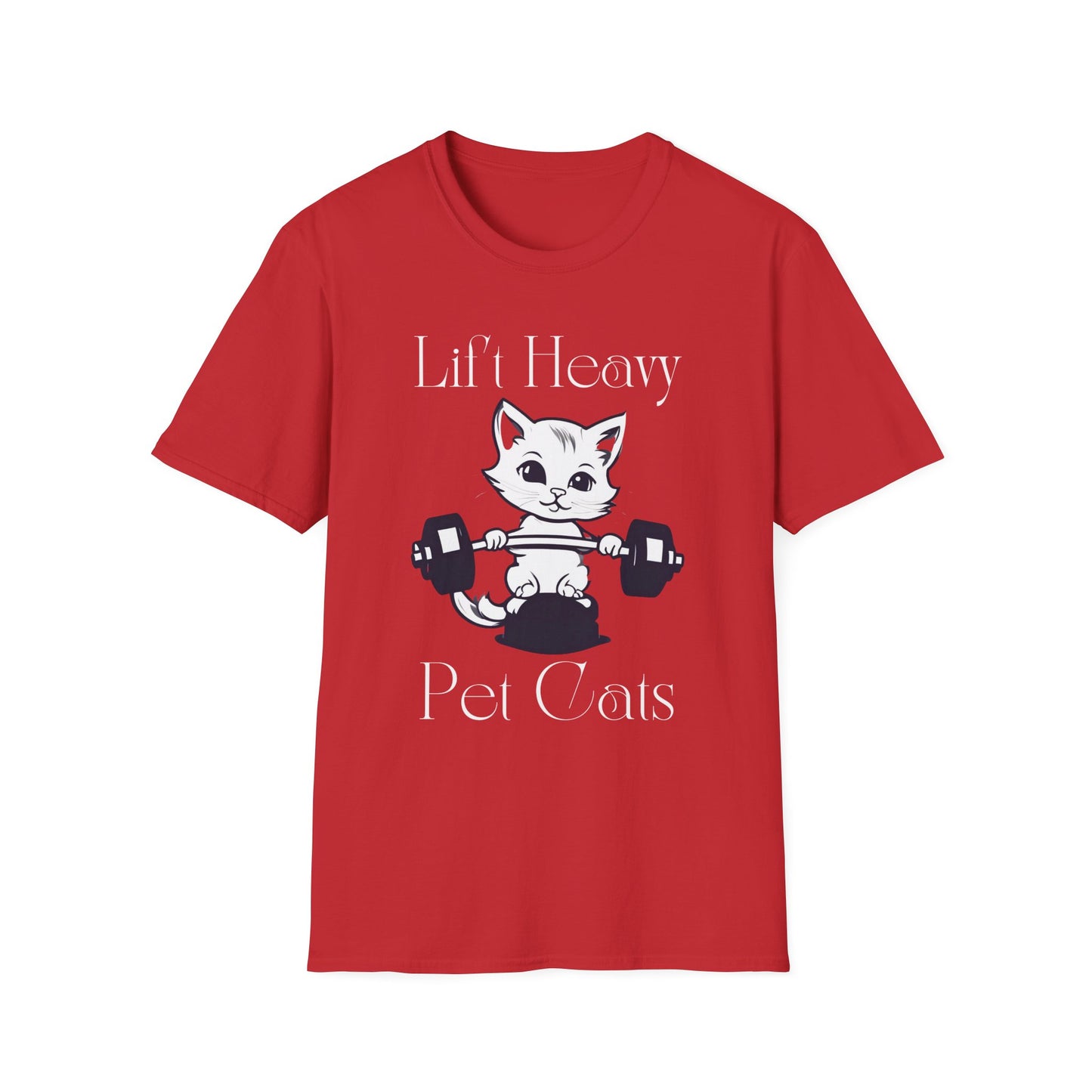 Lift Heavy Pet Cats shirt for Workout Lover gift Gym Lover gifts for Cat Lover gift for Cat Weightlifting Cats Lifting Weights Working out