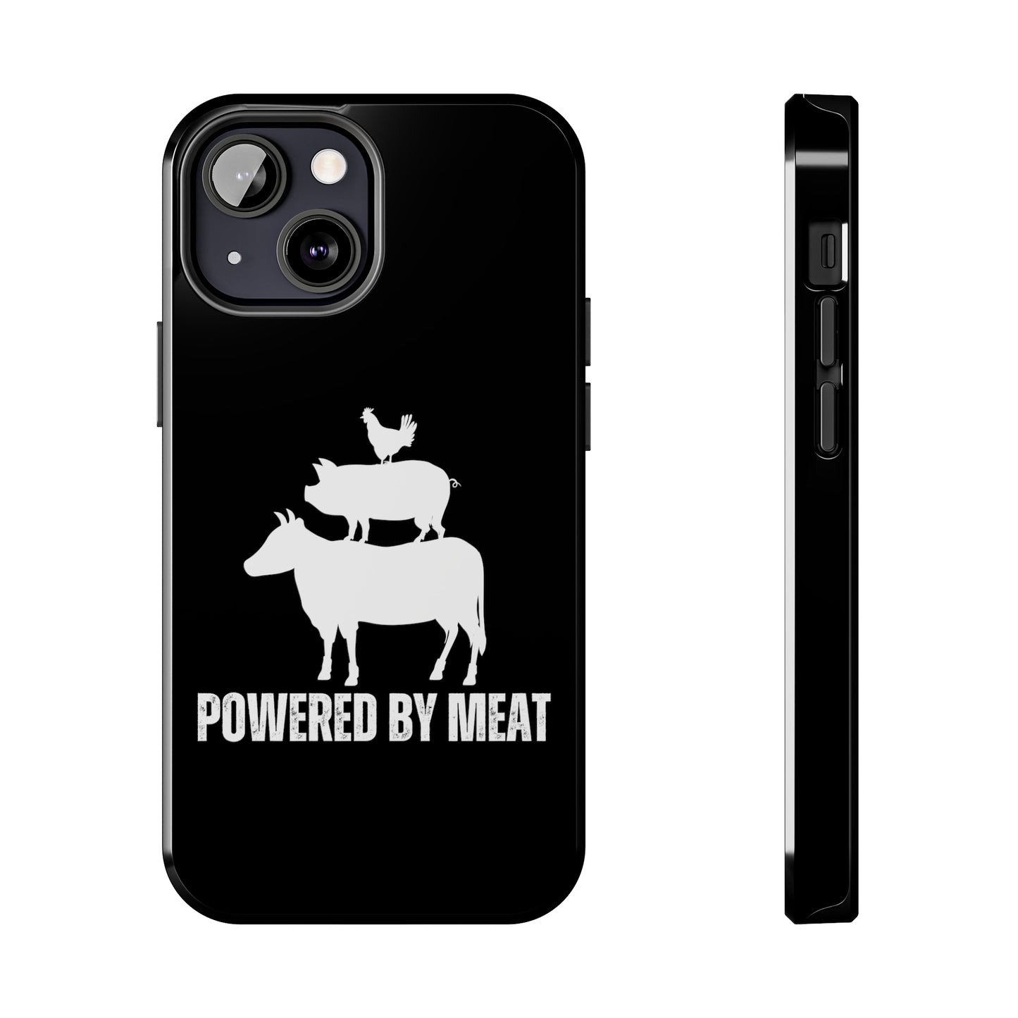 Carnivore Phone Case Powered By Meat Funny Phone case for Carnivore gift for Lion Lover gift for him or her