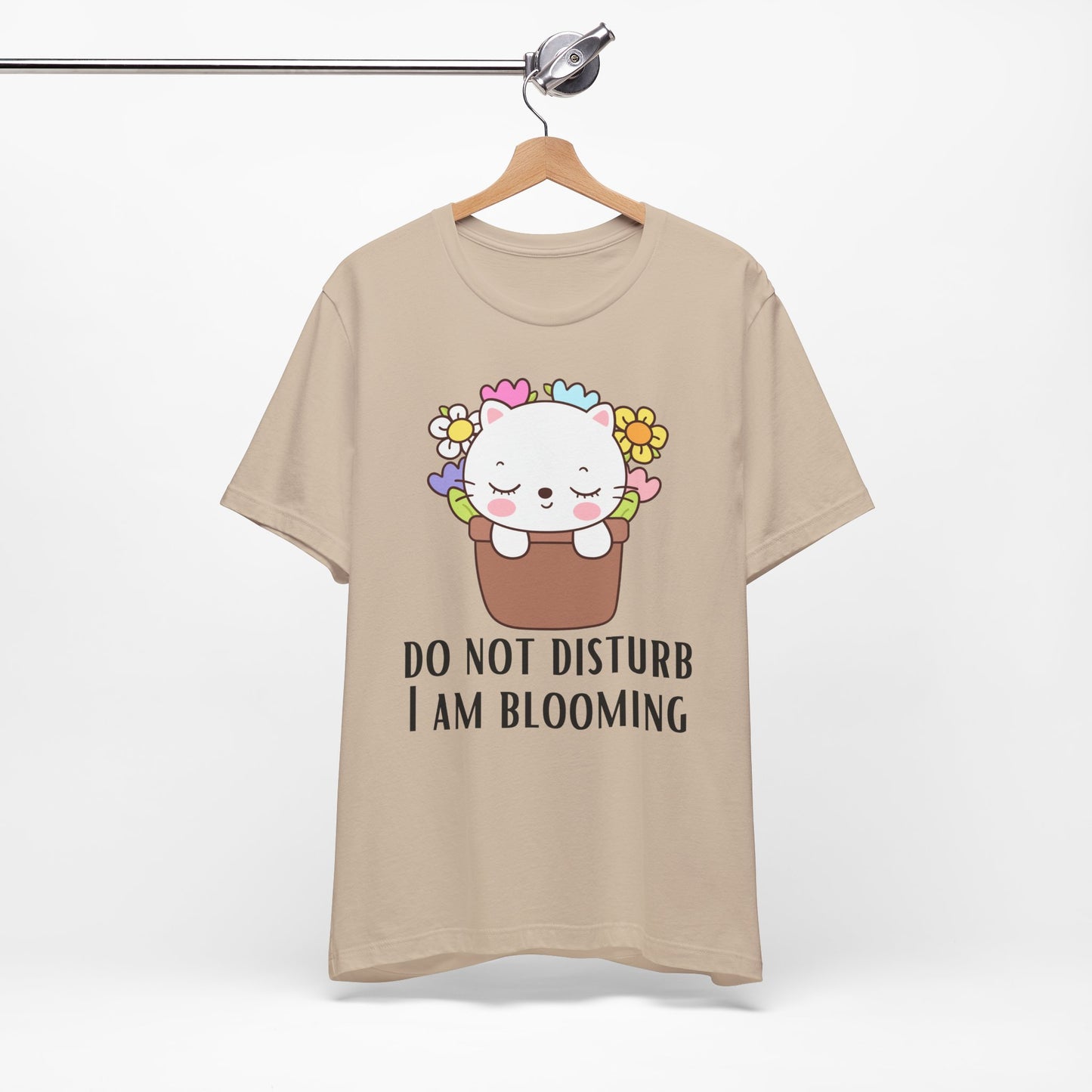 Funny Cat Shirt for Gardner gift Cats & Flower T-Shirt for Mother's Day gifts for Cat Mom T Shirts Do Not Disturb I am Blooming