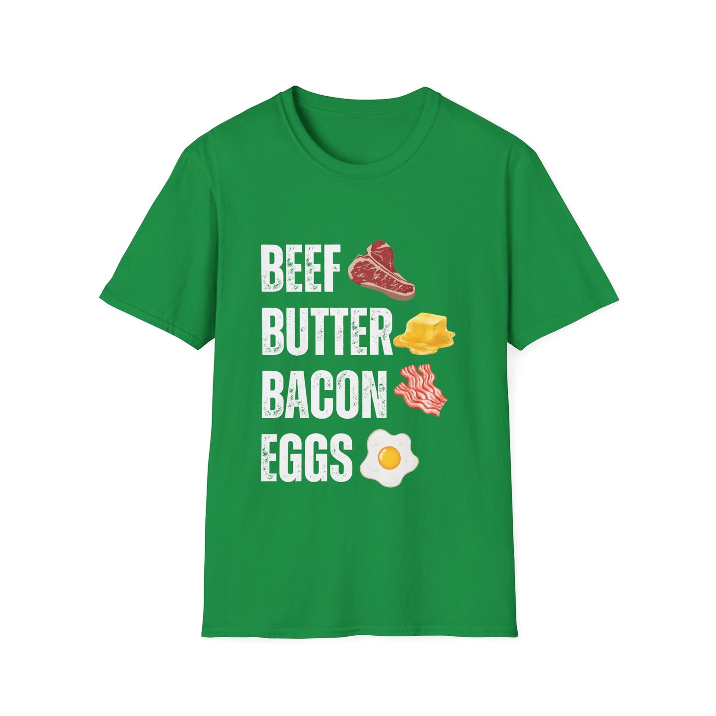 Beef Butter Bacon Eggs T-shirt for Carnivore gift for Meat Lover BBBE T Shirt Meat Shirt Carnivore Diet Tee for Carnivore gifts