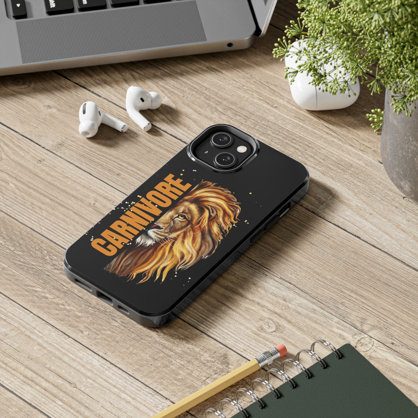 iPhone Case Lion Phone case for Carnivore gift for Lion Lover gift for him or gift for Her Tough Phone Cases