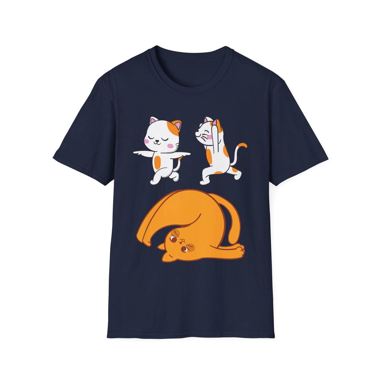 Funny CatWorkout Shirt for Yoga Lover gift for Cat Lover gift for Yoga Lover T-shirt Cat T Shirt Cats Stretching gifts for Cat Lady