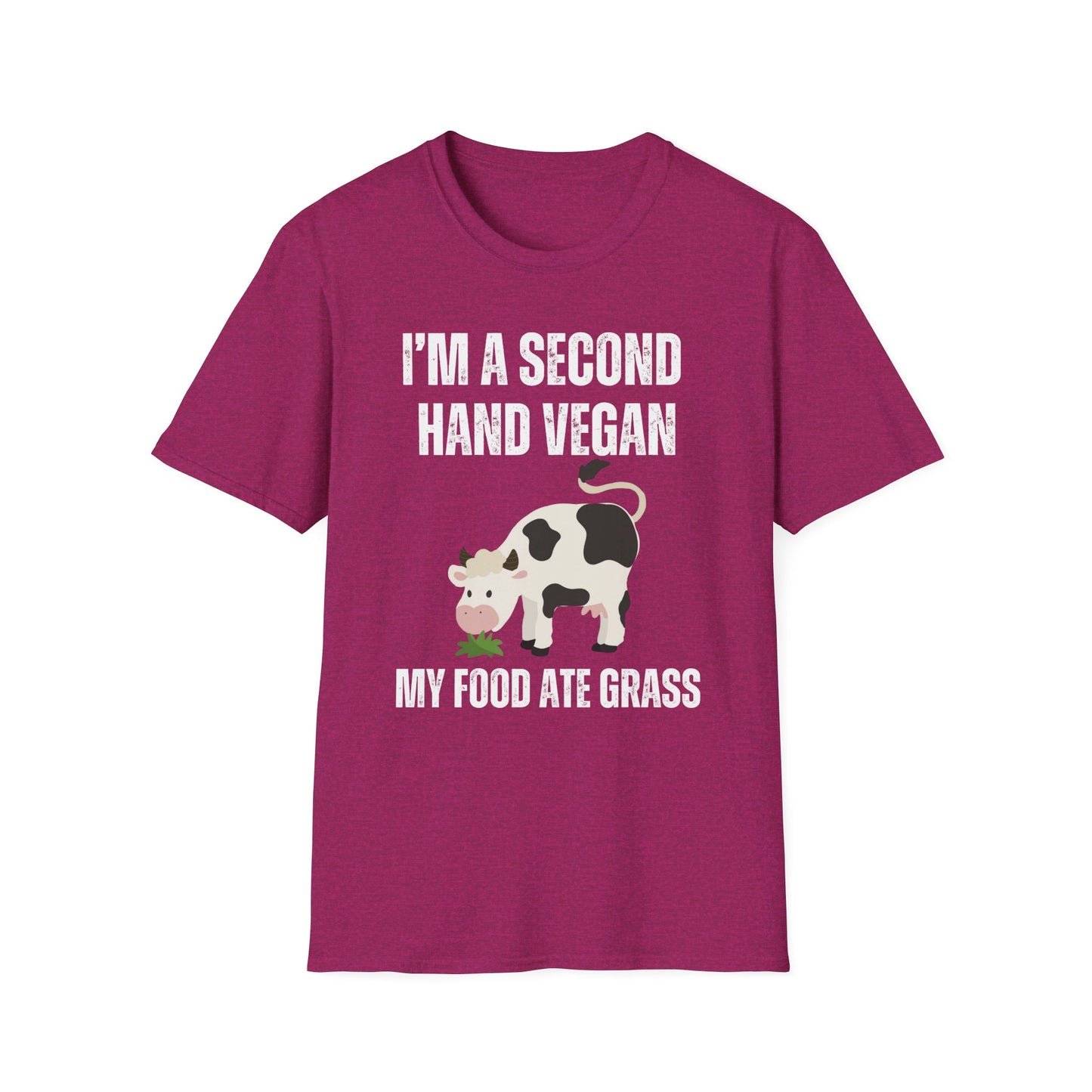 Carnivore Diet T Shirt for Meat Lover gifts for Him Meat Shirt for Carnivore gift for Meat Lover T Shirt I'm a Second Hand Vegan T-shirt