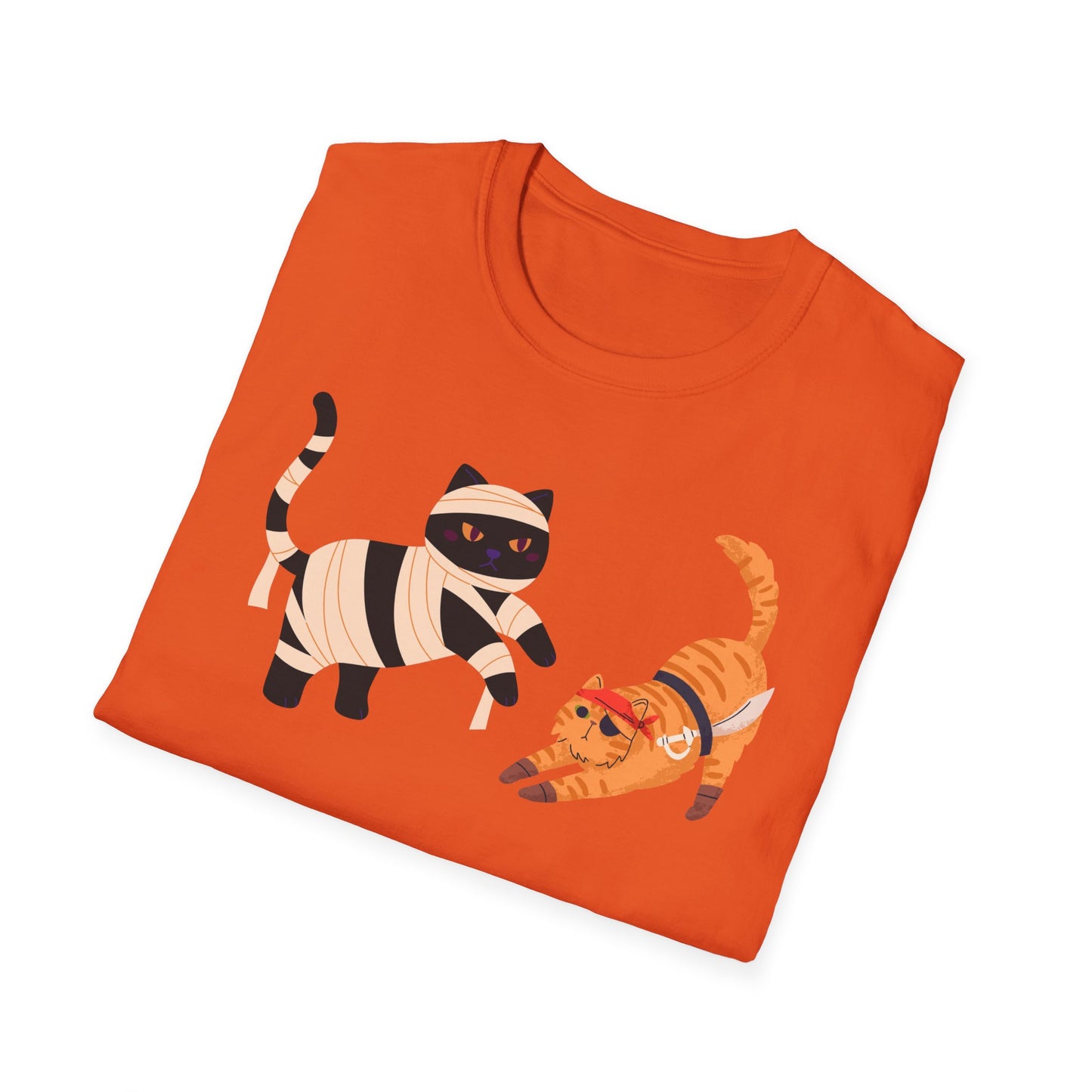 Halloween cats Shirt for Halloween Mumy Tshirt Spooky Season Cat Tee Halloween Cute Women Outfit Halloween Gift for Cat Lovers Funny tee