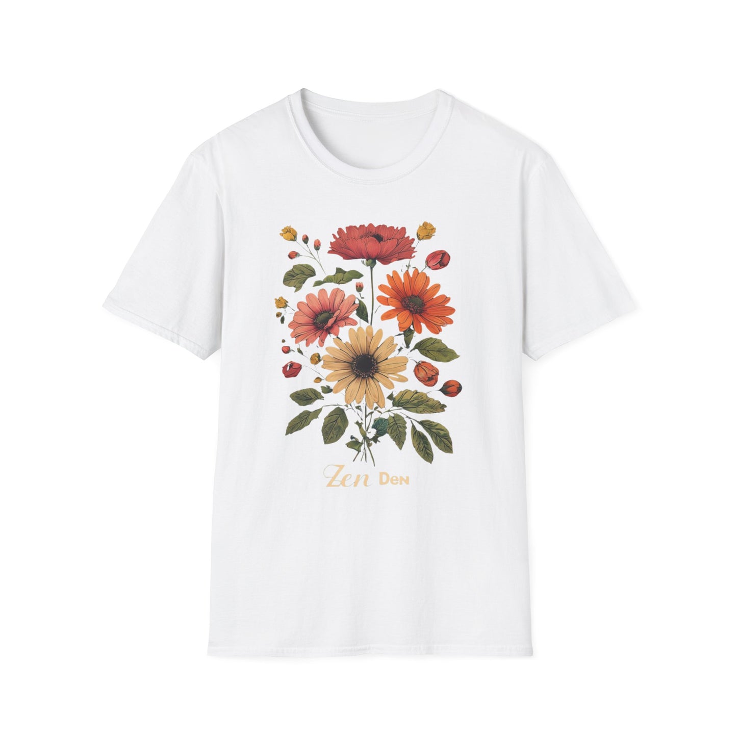 Zen Den TShirt Yoga Shirt for Yogi Lovers gifts for Yogi T-shirts for Her present for Christmas presents for Yoga Lover T Shirt for Workout