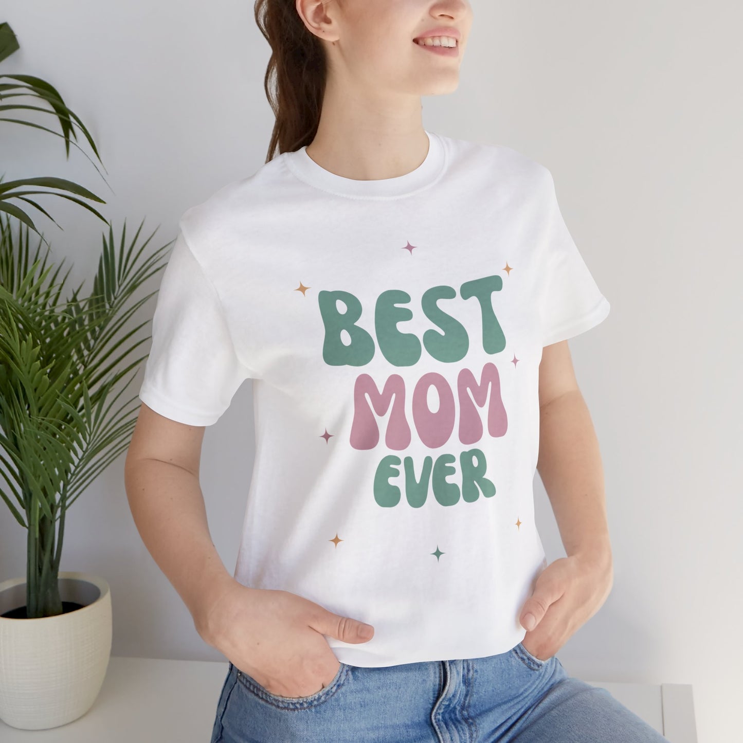 Best Mom Ever Shirt Groovy Funky T-shirts for Mom gifts for Mothers Day gift for Her Cute Momma Shirts Mommy T Shirts