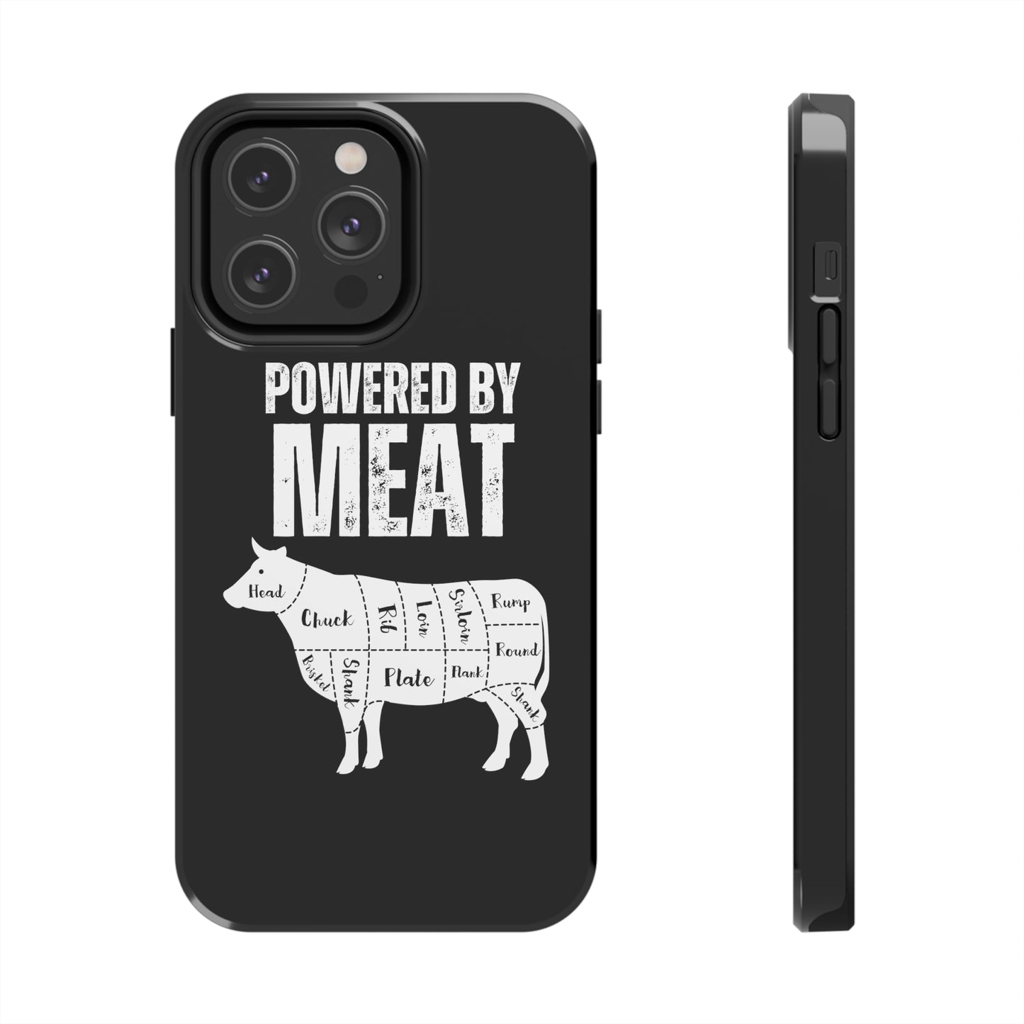 Funny iPhone case for Carnivore gift for Meat Lover gift for BBQ Lover gift for Grilling Grill Master iPhone protective case