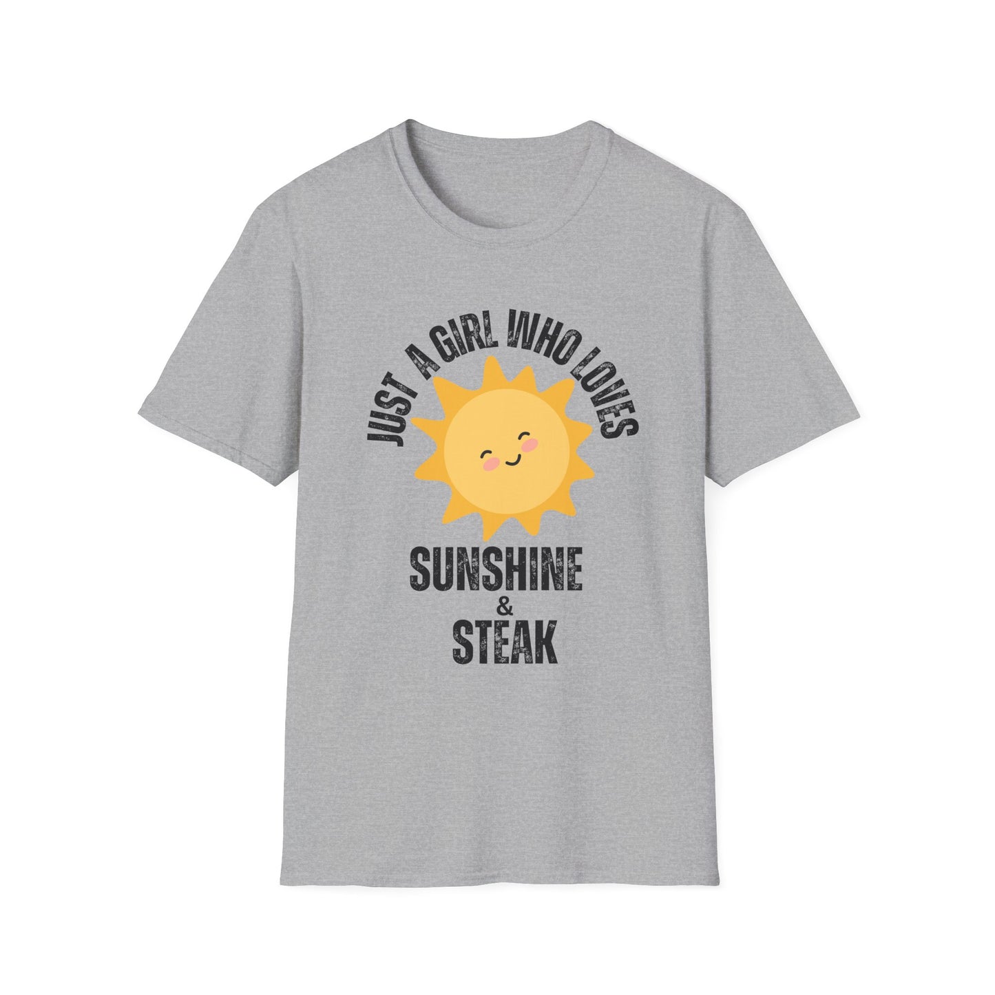 Cute Meat T-shirt for Meat Lover gift for Steak Lover gift for Steak Lover Shirt for Her Steak and Sunshine Lover Tee
