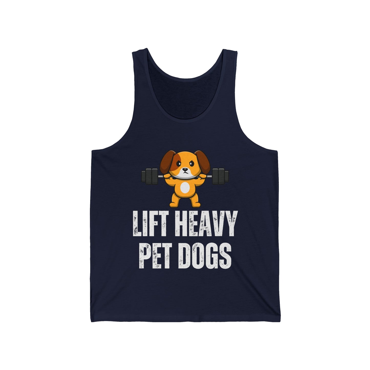 LIFT HEAVY Pet DOGS Tank Top for Gym Lovers gift for Dog Lover Tank Tops Funny Dog Shirt Dog Lifting Weights Dog Working Out Tee