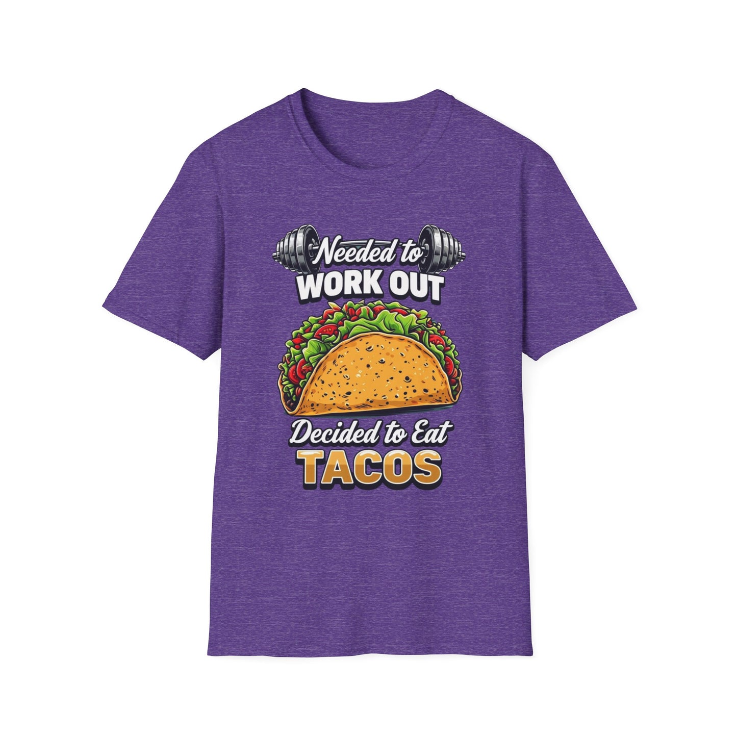 Taco Workout Shirt for Tacos Lover gift for Taco T Shirt for Gym TShirts Funny Taco Tee for Fitness Lover gifts for Foodie T-shirts for Him