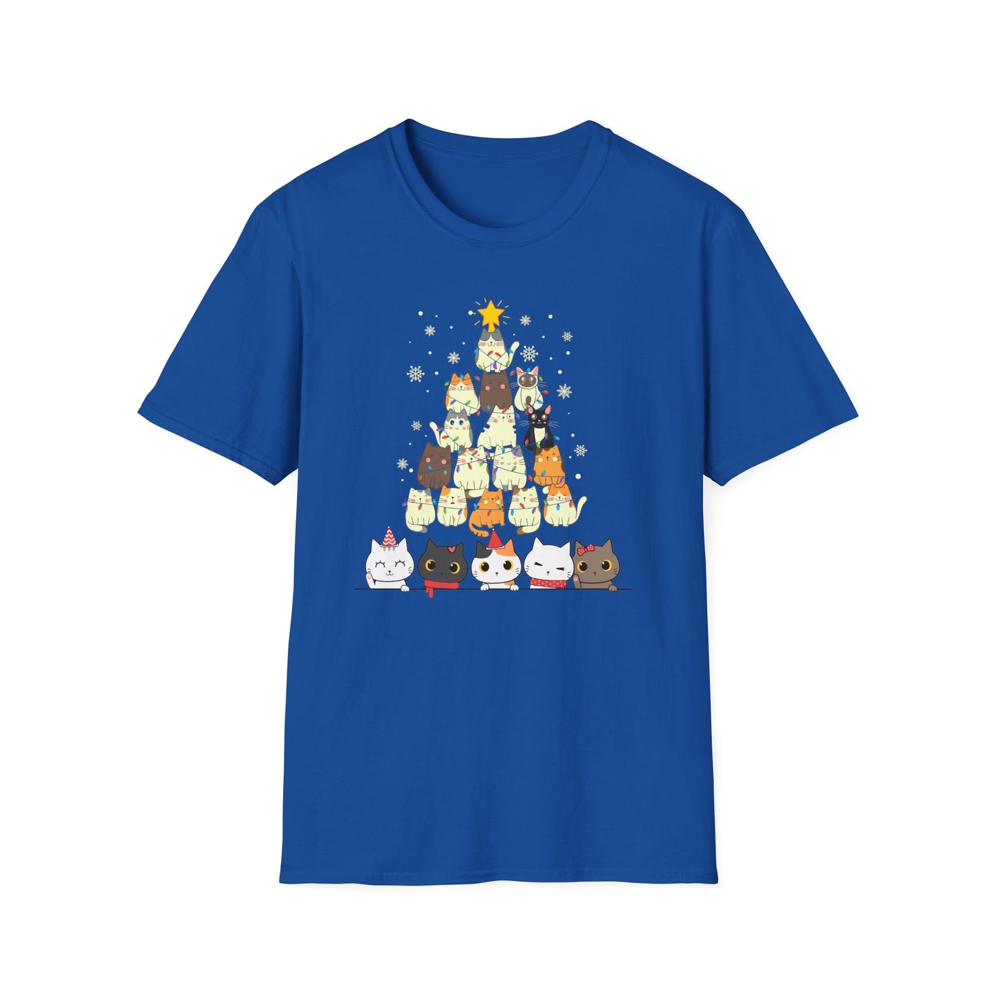 Christmas T Shirt for Kitty Mom gifts for Cat Moms T-shirts for Christmas Tee Shirt for Cat Lover gifts for Her gift for Women's Christmas