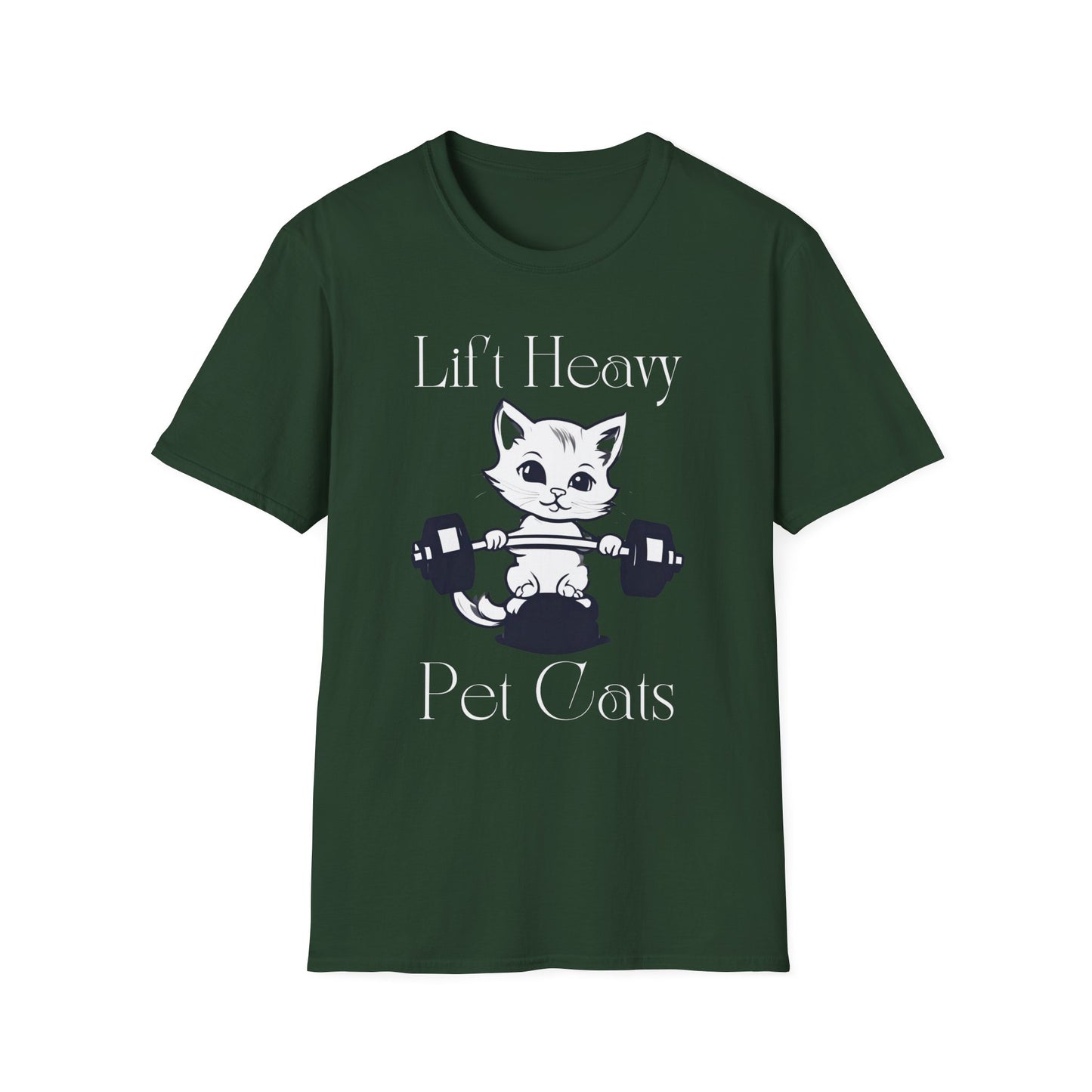 Lift Heavy Pet Cats shirt for Workout Lover gift Gym Lover gifts for Cat Lover gift for Cat Weightlifting Cats Lifting Weights Working out