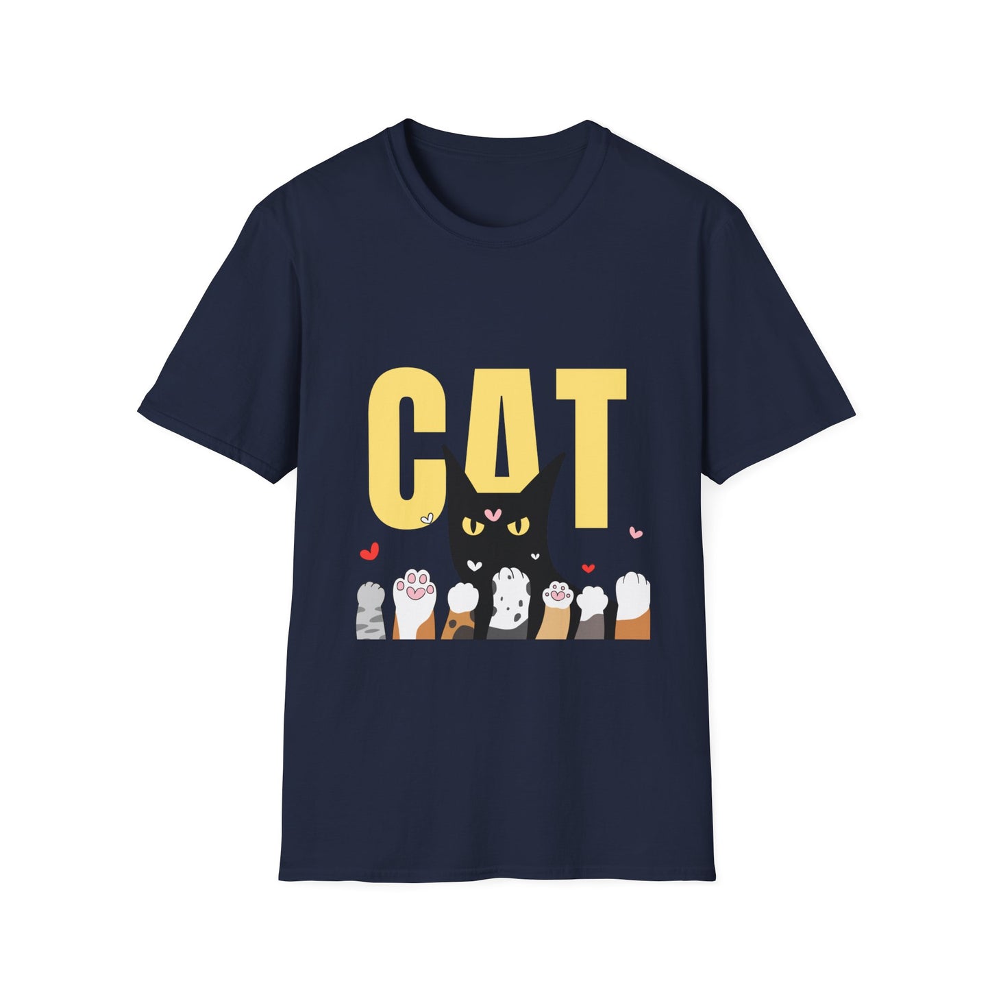 Funny Cat T Shirt for Cat Lover gift for Her gifts for Cat Mom - Cute CAT Shirt for Cat Lovers shirts - Soft Cotton Tee