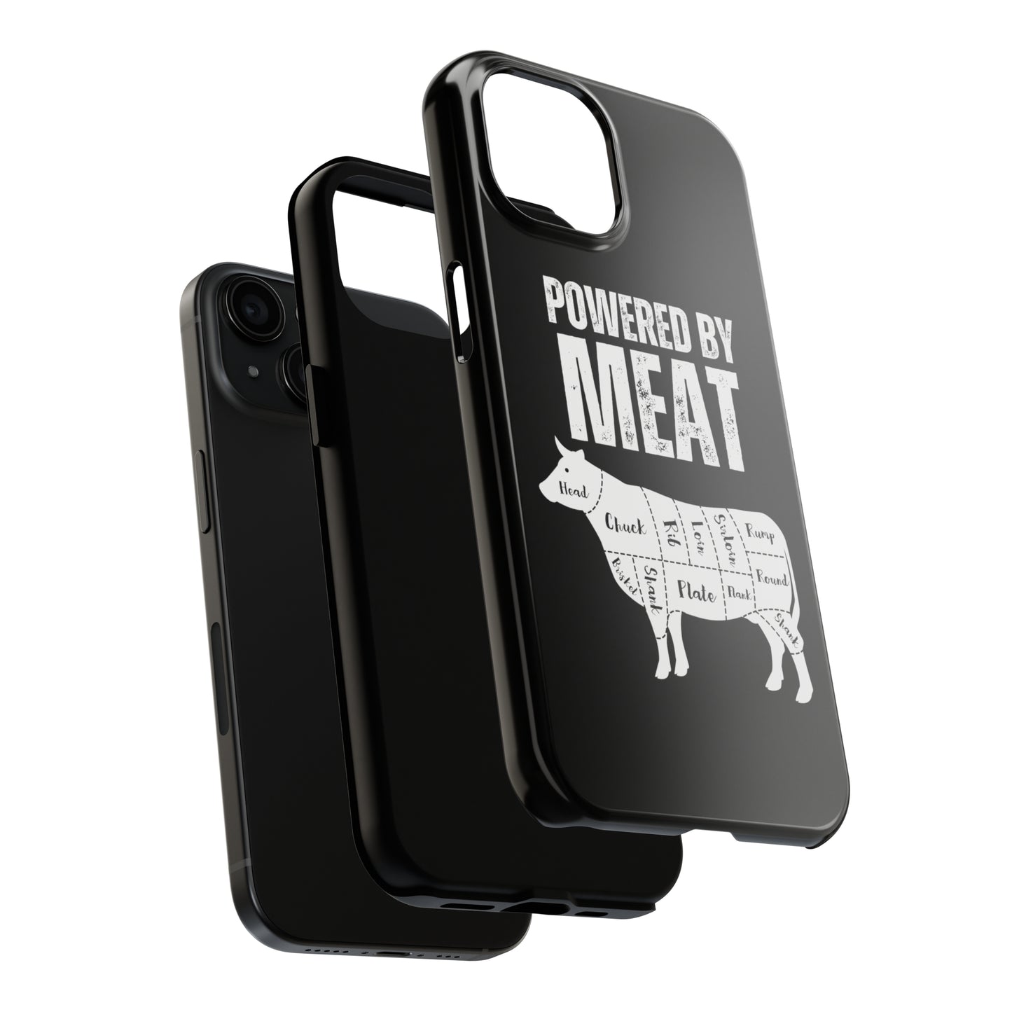 Funny iPhone case for Carnivore gift for Meat Lover gift for BBQ Lover gift for Grilling Grill Master iPhone protective case
