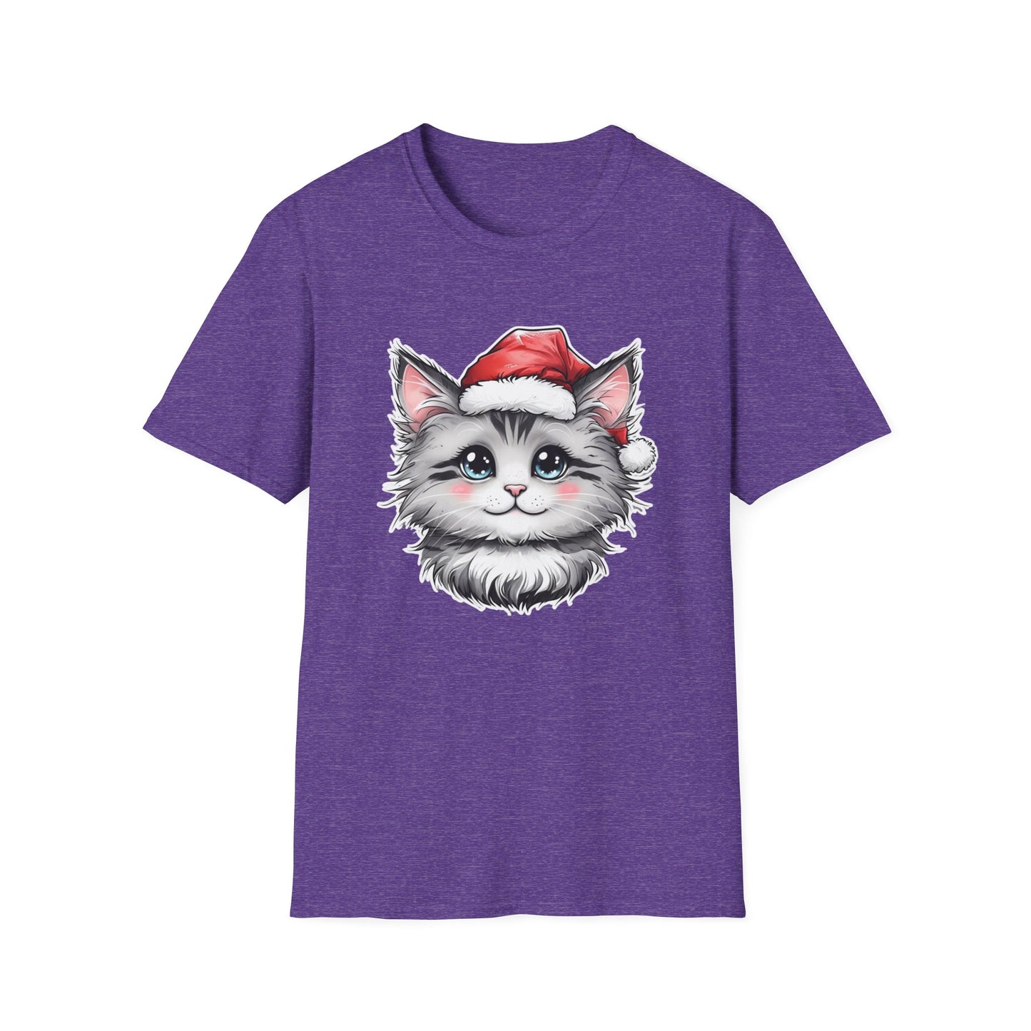 Kitten Christmas Tee Shirt First Time Cat Owner TShirt for Kitty T-shirts for Cat Moms present for Christmas Kitty T-shirt for Cat Owner Tee