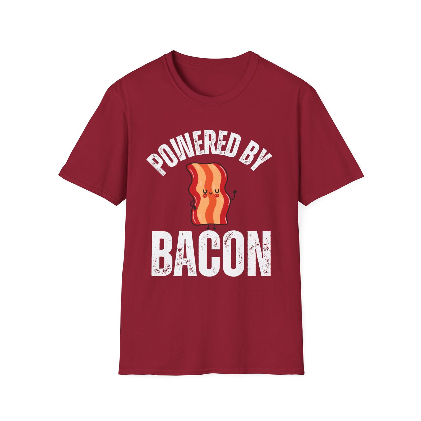 Bacon Shirt - Powered By BACON T-shirt for Meat Lover Shirt for Meat Lover gift for Bacon Lover gift for Carnivore T Shirt