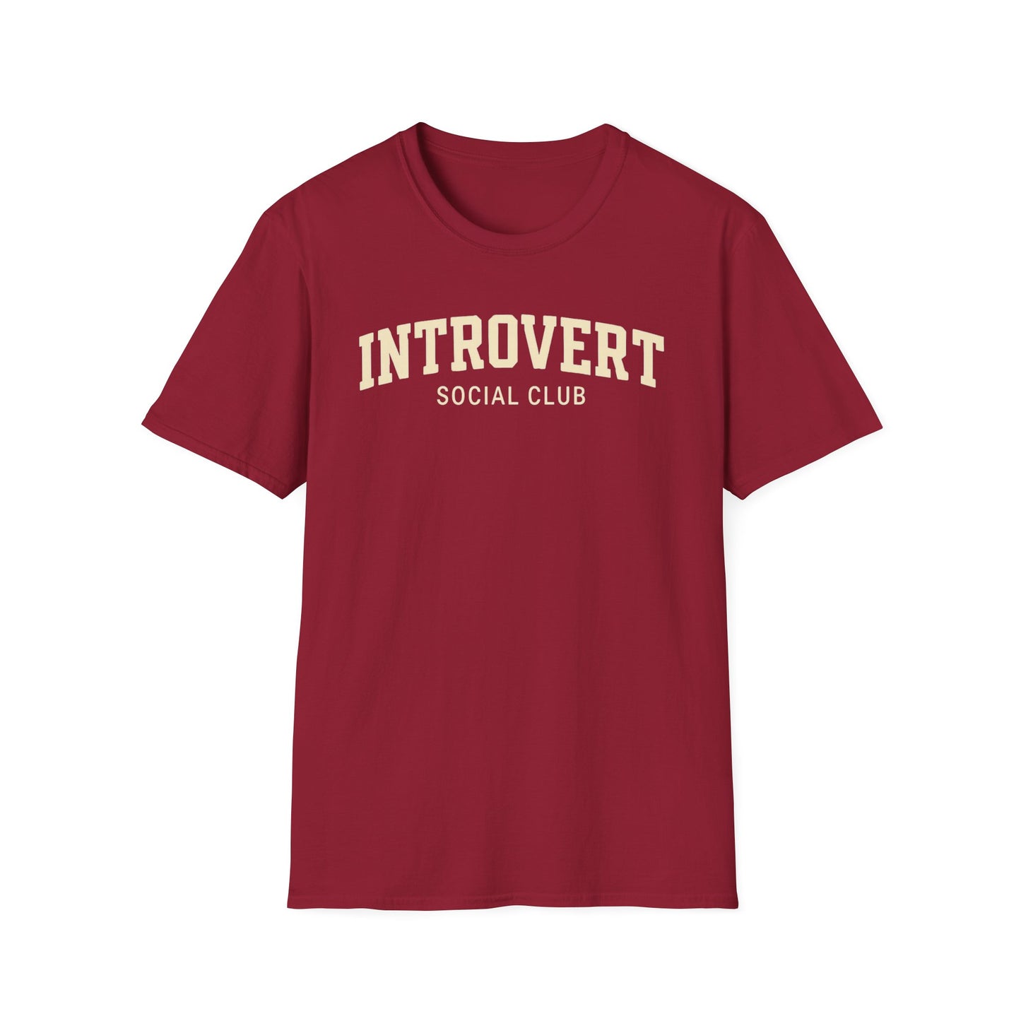 Introvert Social Club FUnny Introverted T-Shirt, Introverted Friend Gifts, Funny Graphic Tee, Social Distancing Shirt, Graphic Tee for