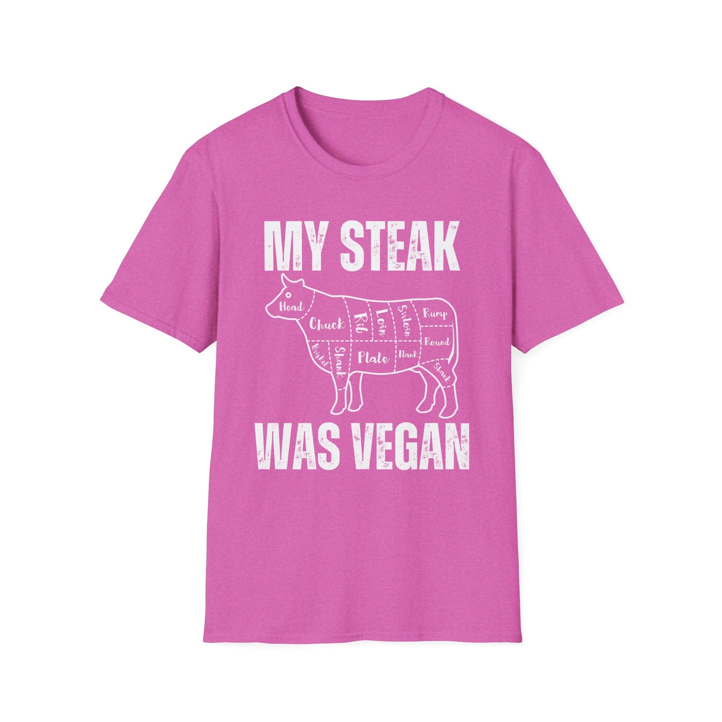 Funny T-shirt for Steak Lover gift for Meat Lover Shirt for Carnivore T Shirt My Steak Was Vegan Tee, Second Hand Vegan