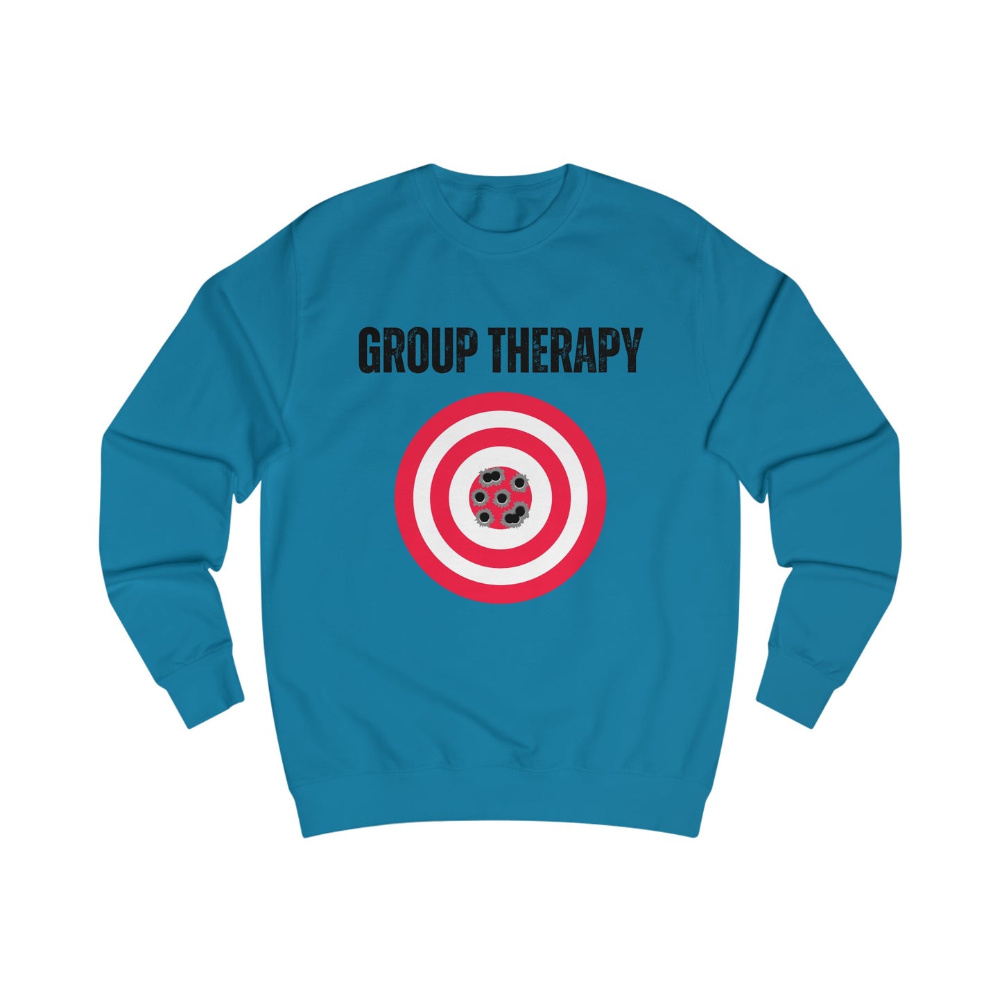 Funny SweatShirt - Group Therapy Shooting - Guns Sweatshirt for Pro Gun lover gift for him - Gun Pullover Sweater for Gun Lover
