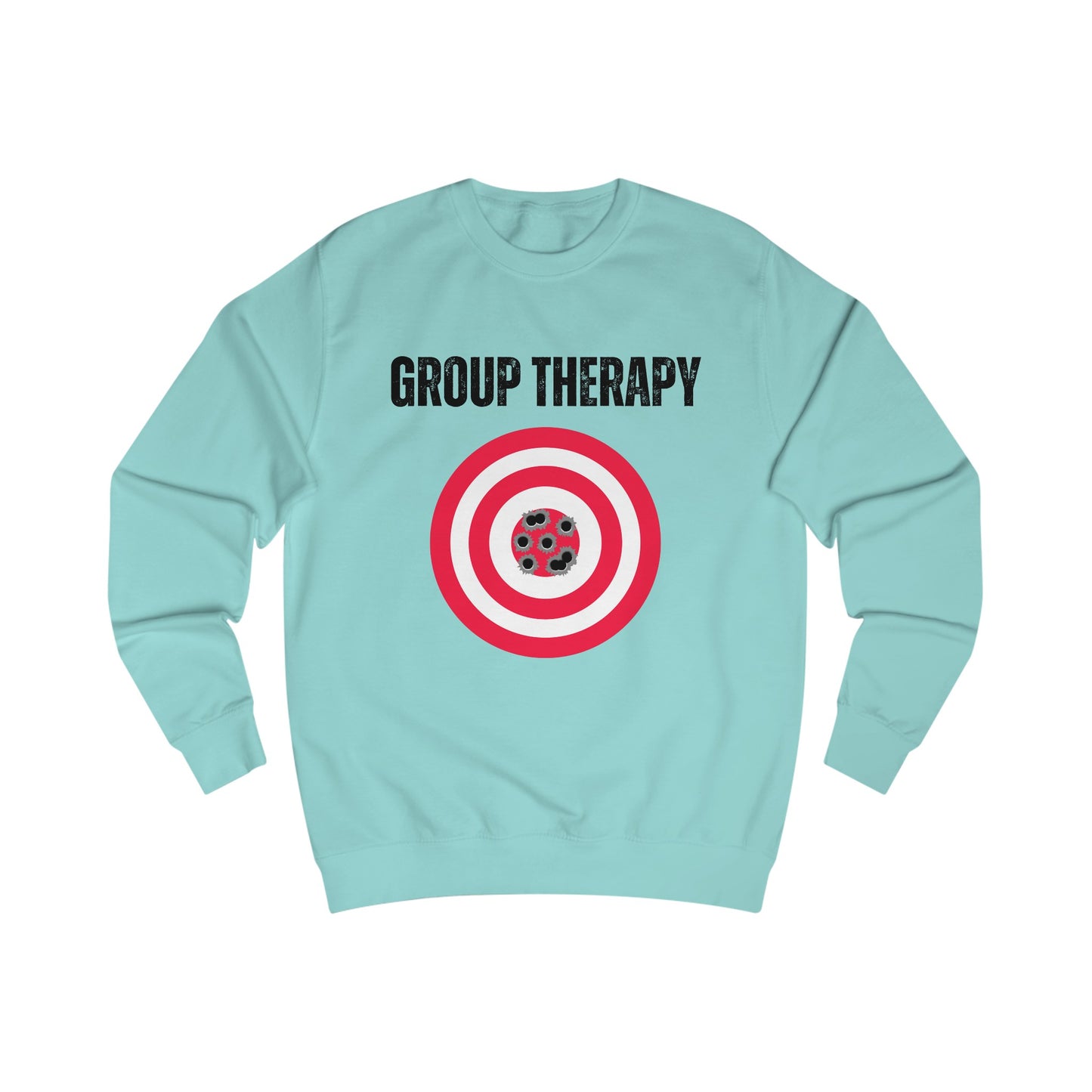 Funny SweatShirt - Group Therapy Shooting - Guns Sweatshirt for Pro Gun lover gift for him - Gun Pullover Sweater for Gun Lover