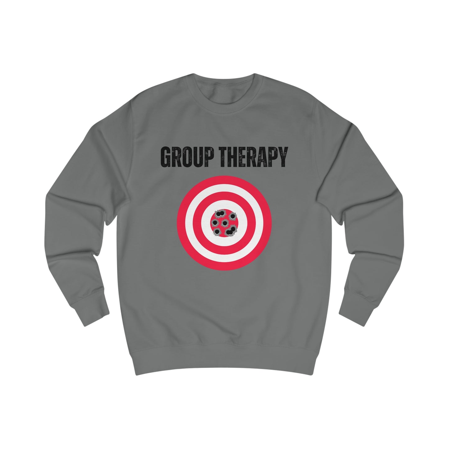 Funny SweatShirt - Group Therapy Shooting - Guns Sweatshirt for Pro Gun lover gift for him - Gun Pullover Sweater for Gun Lover