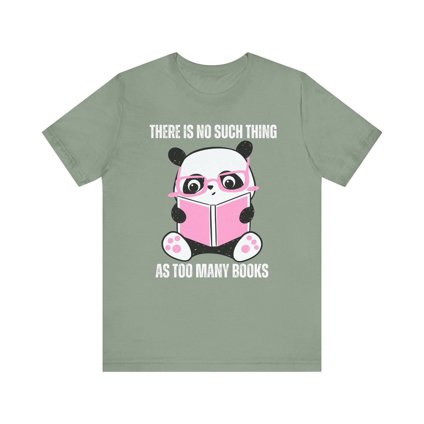 Panda Reading a Book T Shirt - Love Reading Books Shirt for Book Lover T-shirt gift for Panda Lover - Reading Panda